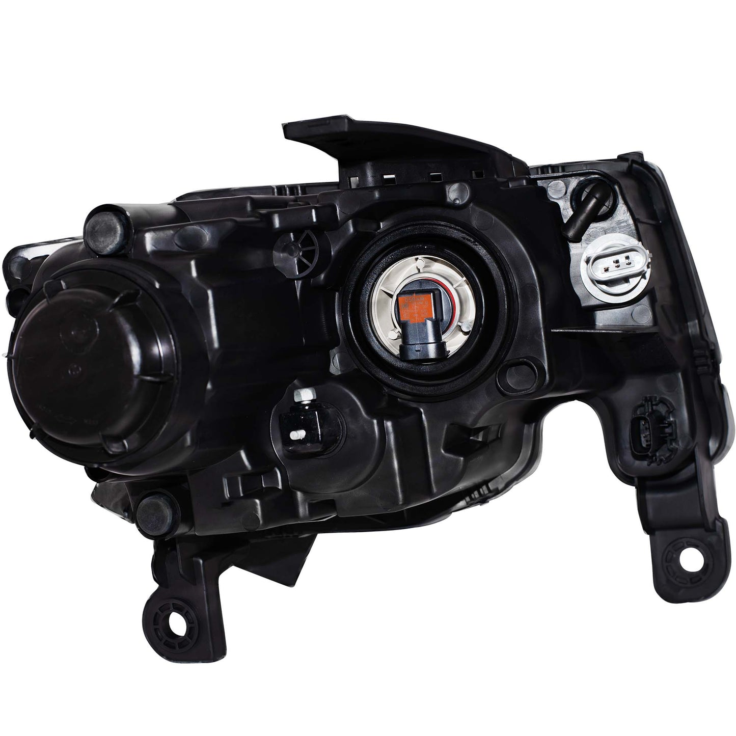 CAPA Certified Halogen Combination Headlight Assembly With Chrome Bezel Left For 2017-2021 Jeep Grand Cherokee 2022 Jeep Grand Cherokee WK