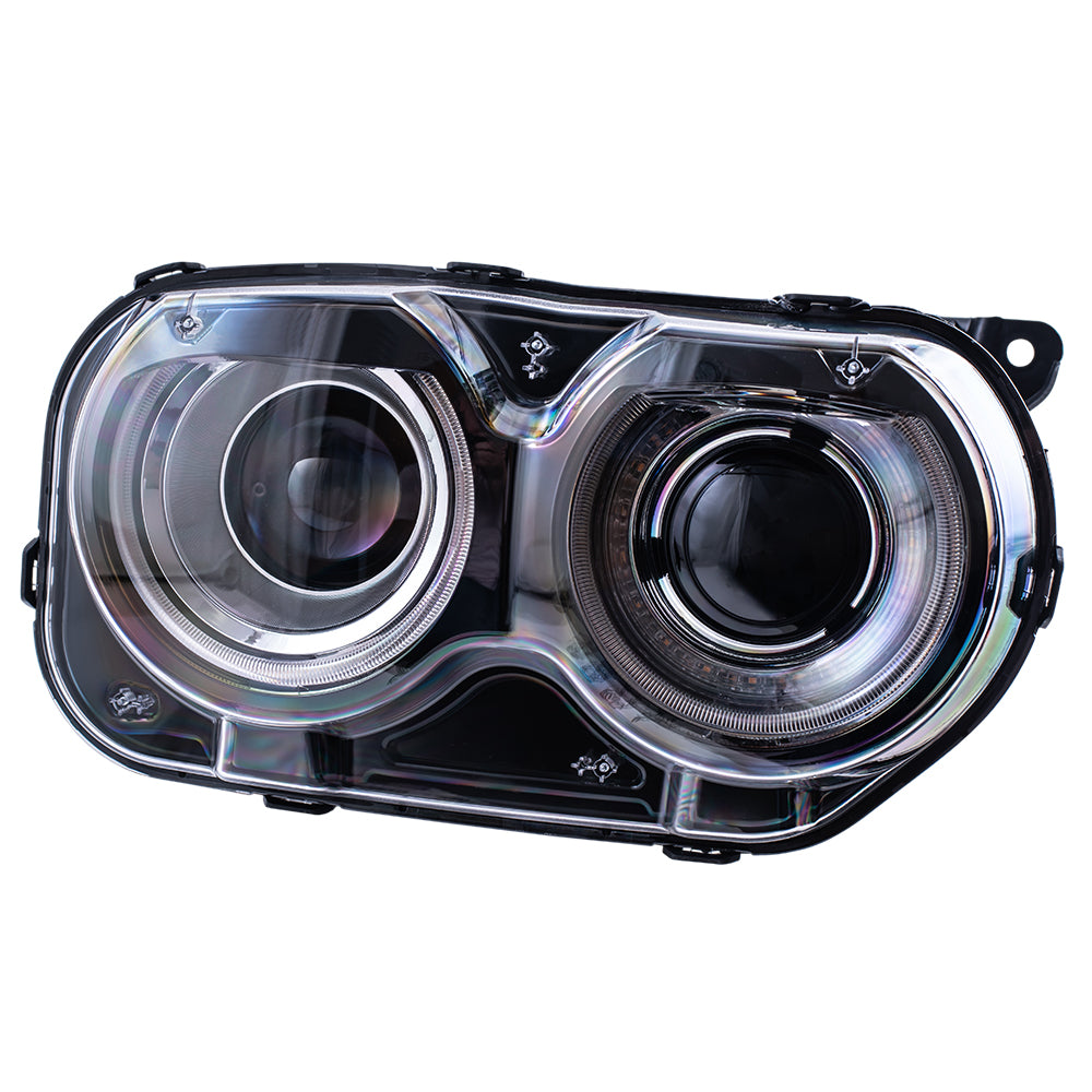 2015-2023 Dodge Challenger Without Air Ducts Halogen Combination Headlight Assembly RH