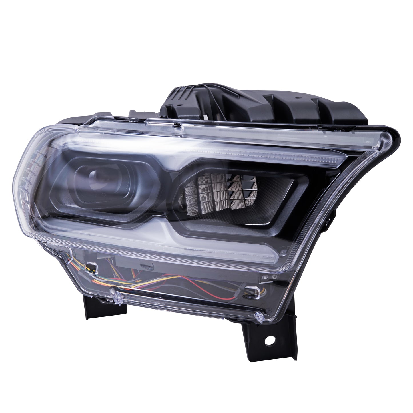 LED Combination Headlight Assembly With LED Type Signal-Black Trim-Automatic High Beam Without Automatic Leveling Passenger Right For 2021-2023 Dodge Durango