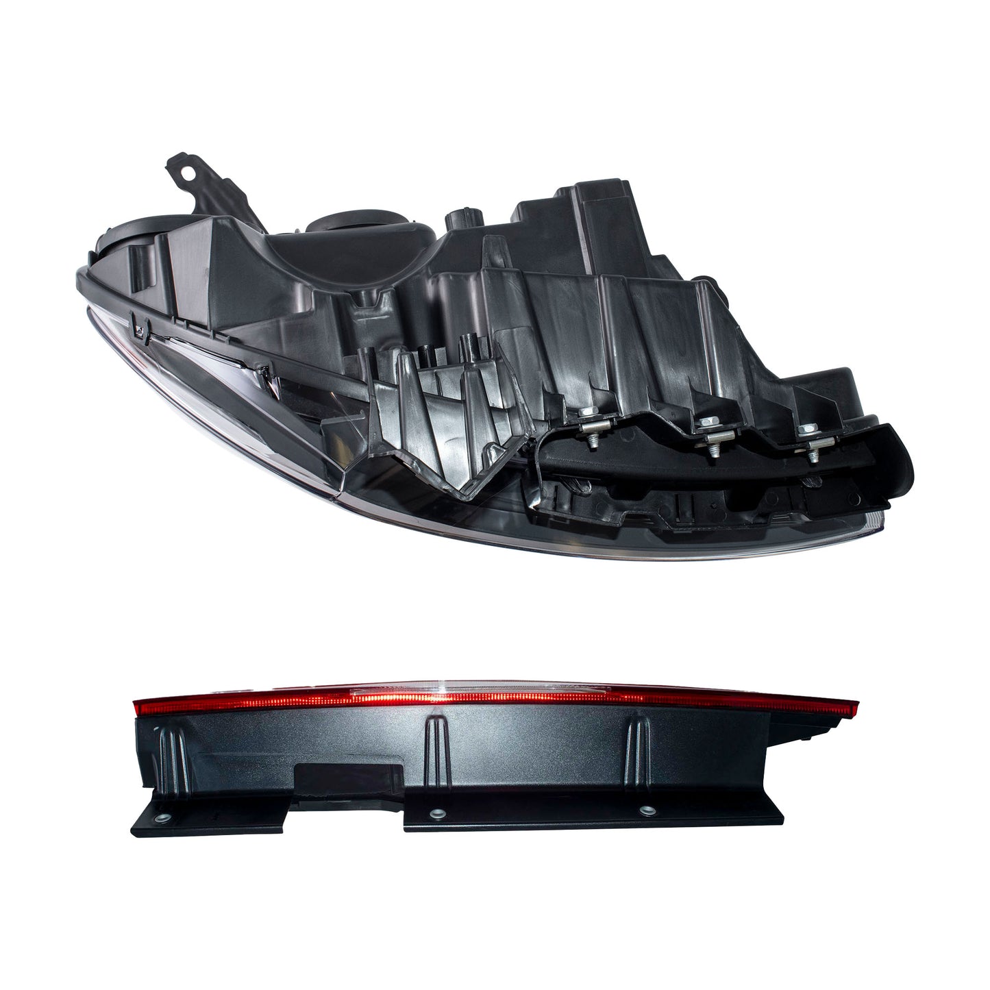 Halogen Combination Headlights & Tail Lights 4 Piece Set Driver Left Passenger Right For 2015-2022 RAM ProMaster City