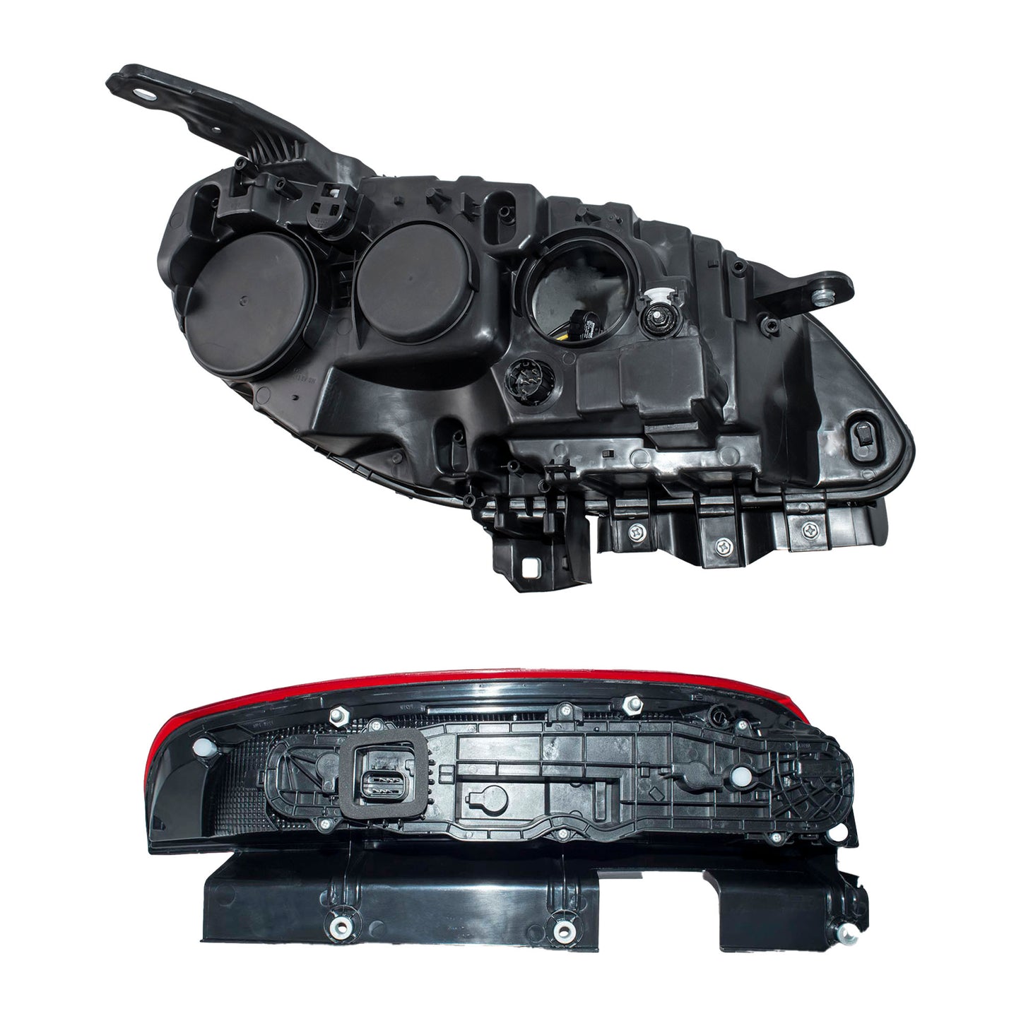 Halogen Combination Headlights & Tail Lights 4 Piece Set Driver Left Passenger Right For 2015-2022 RAM ProMaster City