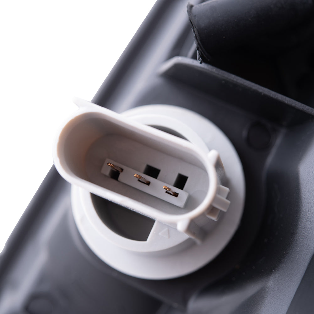 2014-2016 Jeep Grand Cherokee Halogen Combination Headlight Assembly With Chrome Bezel RH CAPA Certified