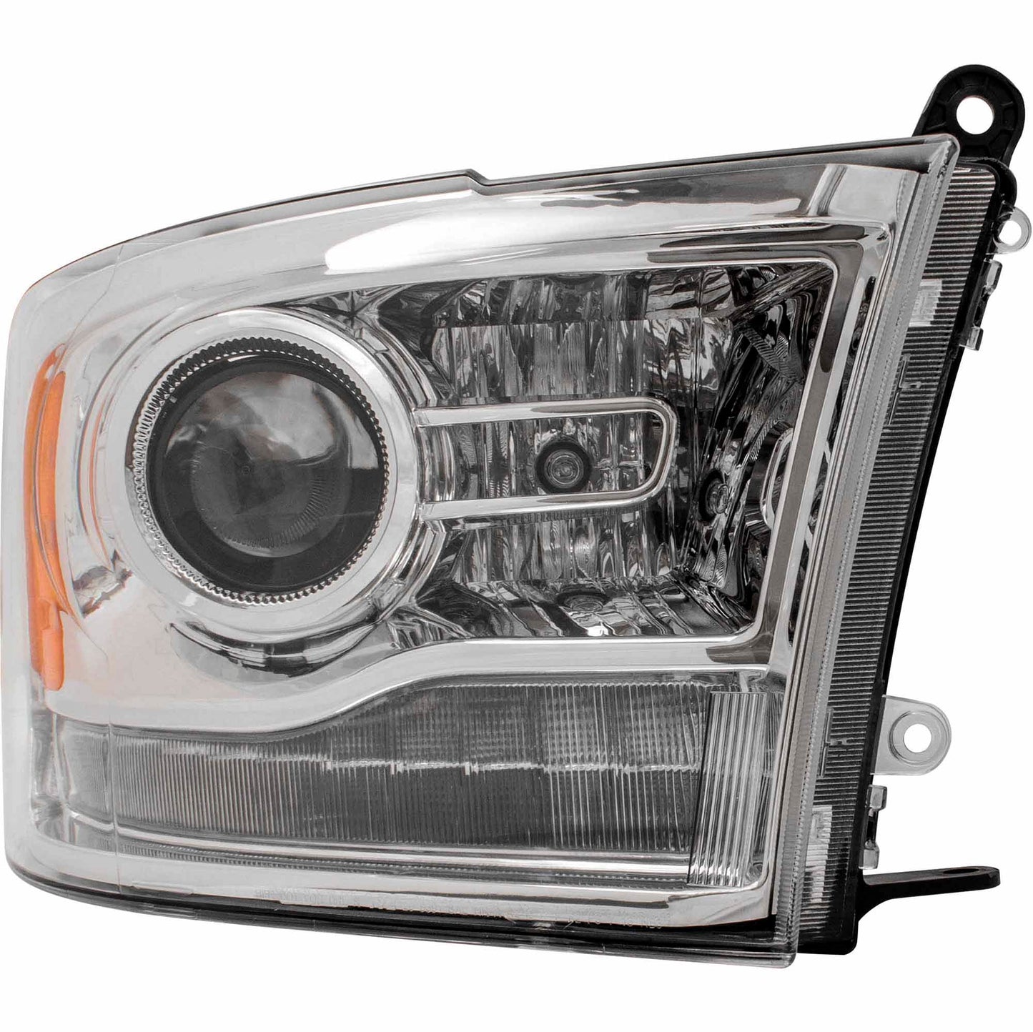 Brock Replacement Set Driver and Passenger Halogen Headlight Project Type Compatible with 2013-2015 Pickup Truck 68093217AD 68093216AD