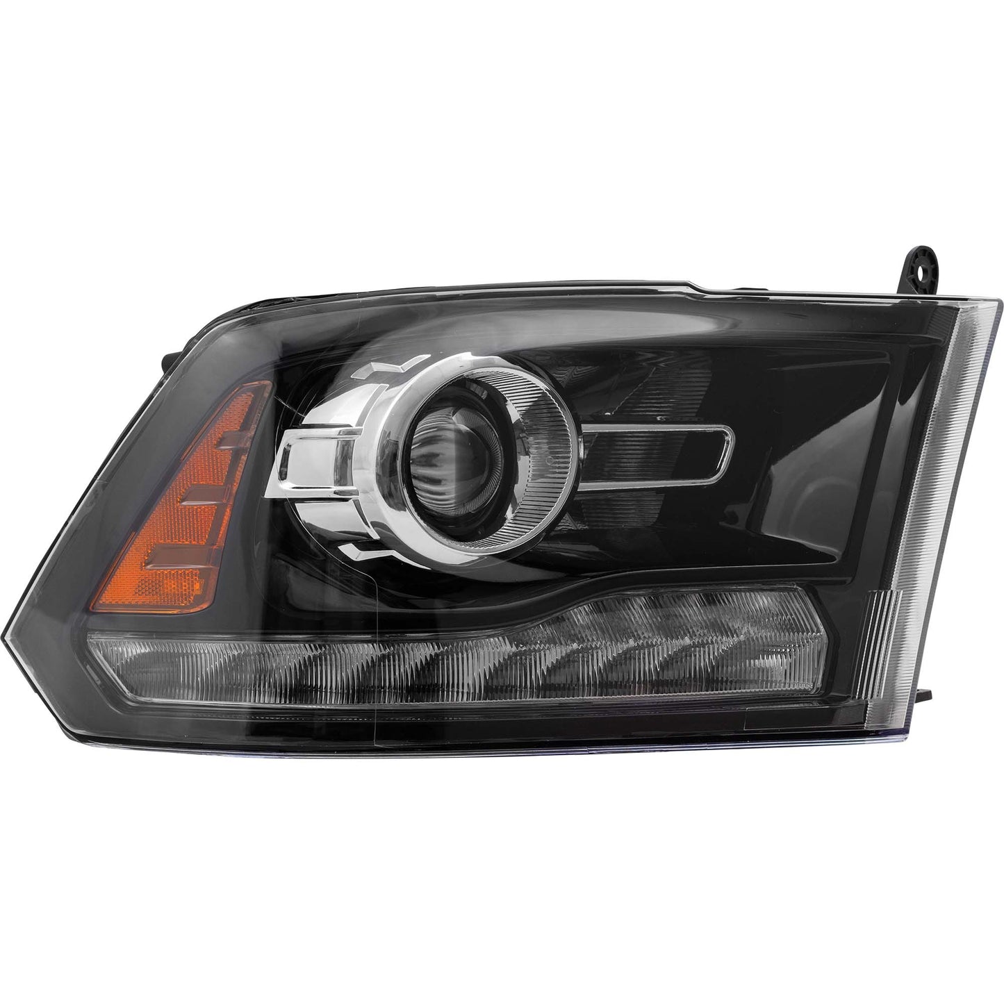 Brock Replacement Passenger Halogen Projector Headlight Compatible with 2013-2015 Pickup Truck