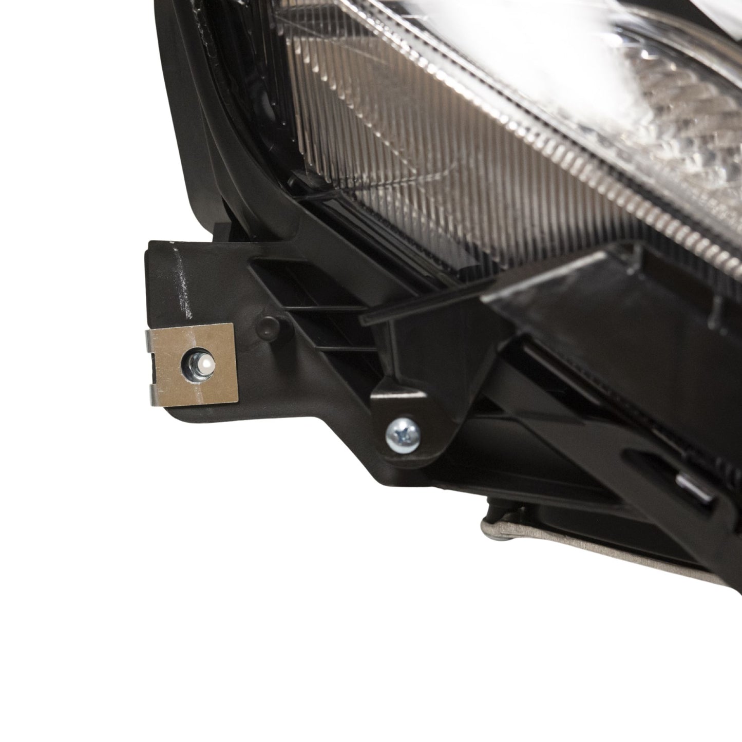 Halogen Combination Quad Headlight Lens and Housing With Black Bezel Without Daytime Running Lights Passenger Side Right For 2017-2020 Chrysler Pacifica 2020 Chrysler Voyager