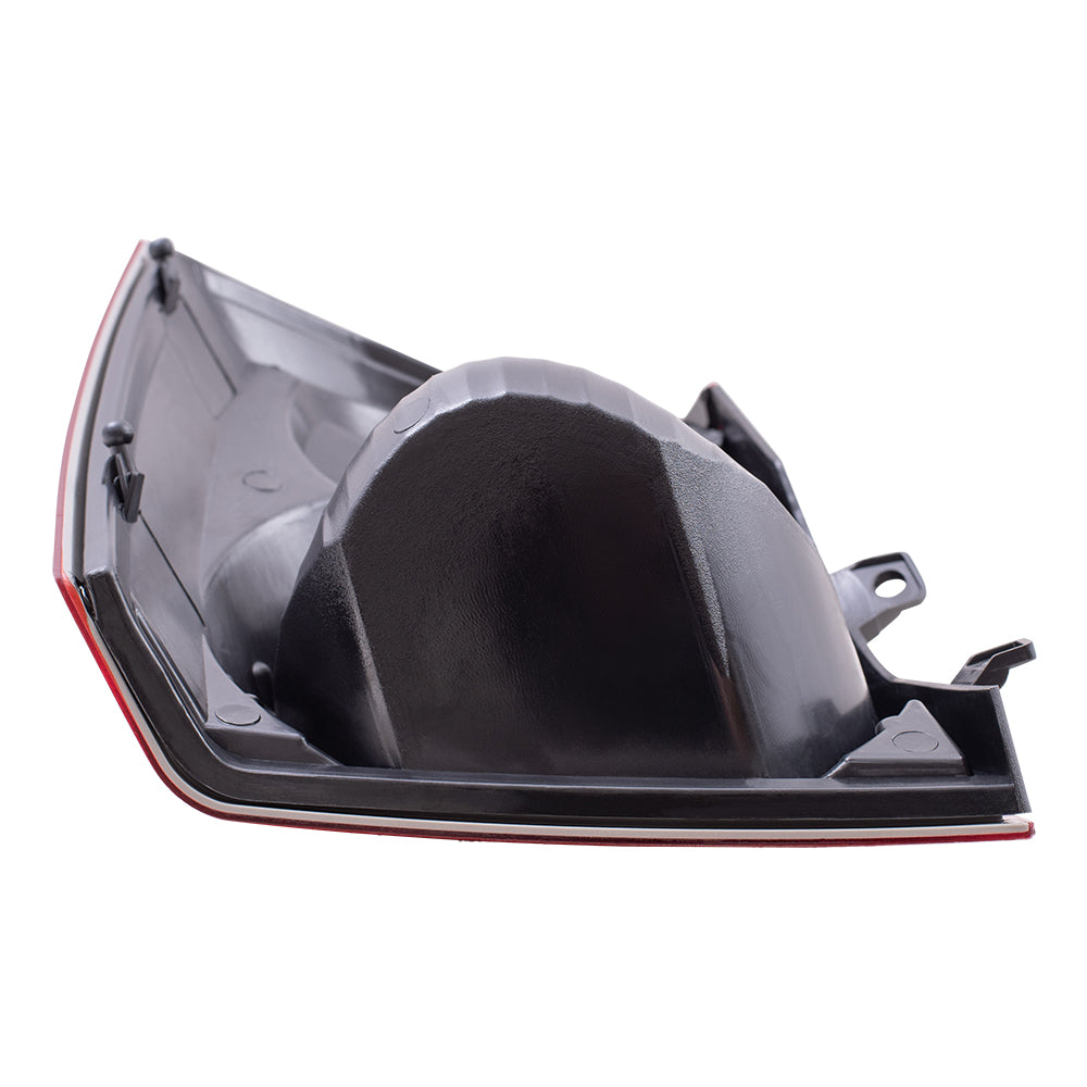 Brock Replacement Passenger Tail Light Quarter Panel Mounted Lens Compatible with 2007 Caliber 5303752AD