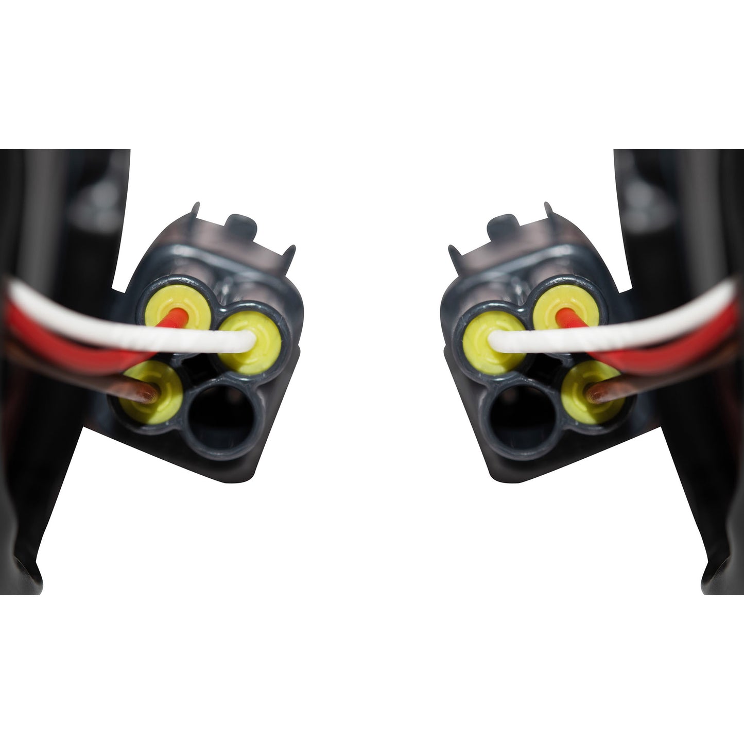 Brock Replacement Set Driver and Passenger Tail Lights with Square Connector Compatible with 1998-2006 Wrangler 56018649AD 56018648AD