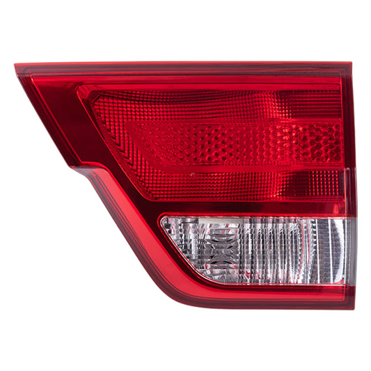 Brock Aftermarket Replacement Passenger Right Combination Tail Light Assembly Liftgate Mounted Compatible With 2011-2013 Jeep Grand Cherokee