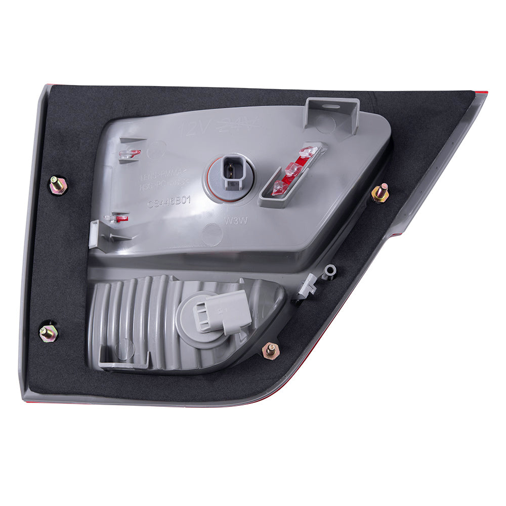 Brock Aftermarket Replacement Passenger Right Combination Tail Light Assembly Liftgate Mounted Compatible With 2011-2013 Jeep Grand Cherokee