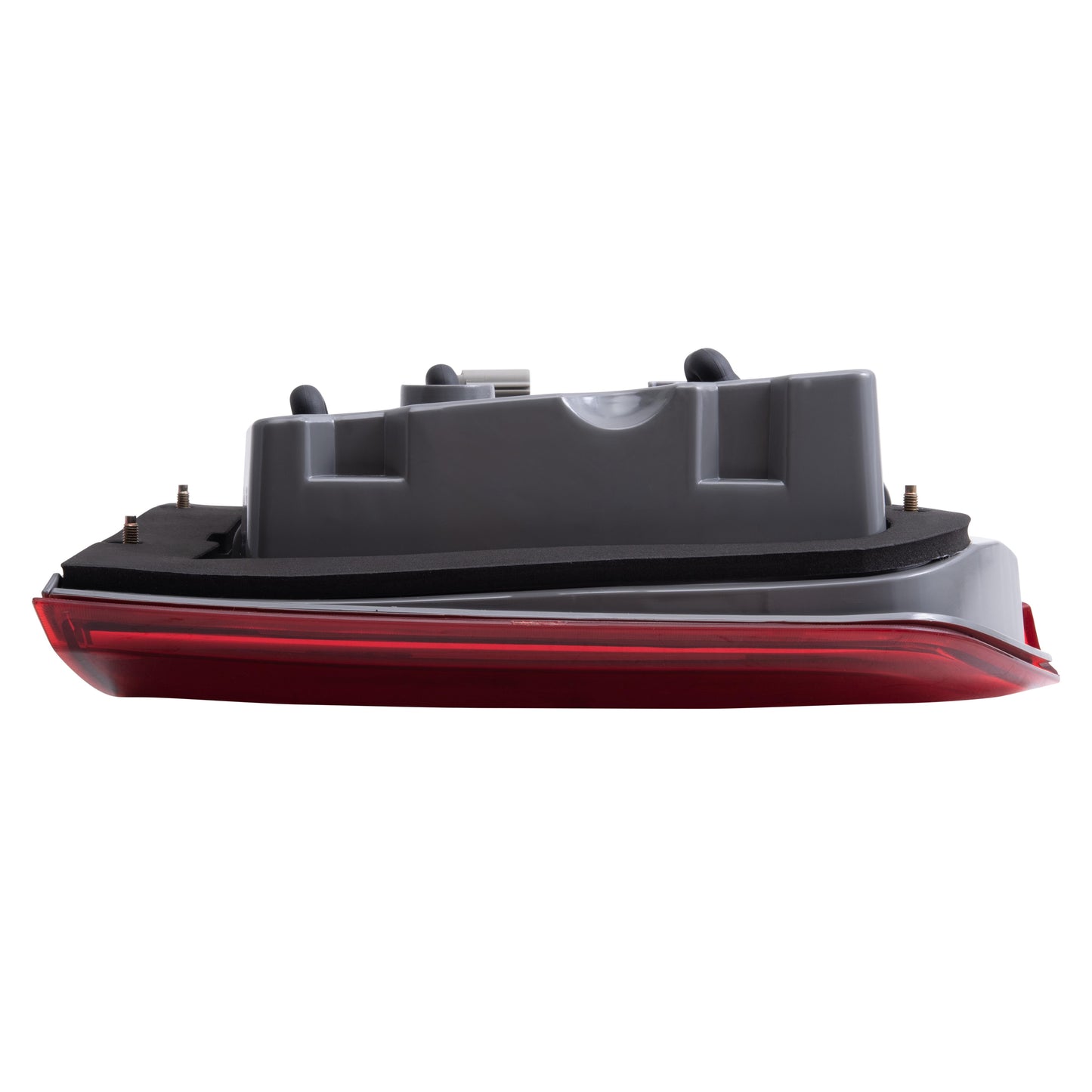 Combination Tail Light With Gray Bezel Without Platinum Insert Driver Left Liftgate Mounted For 2014-2021 Jeep Grand Cherokee Altitude/Laredo/Limited/Overland/Summit LH 2022 Jeep Grand Cherokee WK Altitude/Laredo/Limited/Overland/Summit