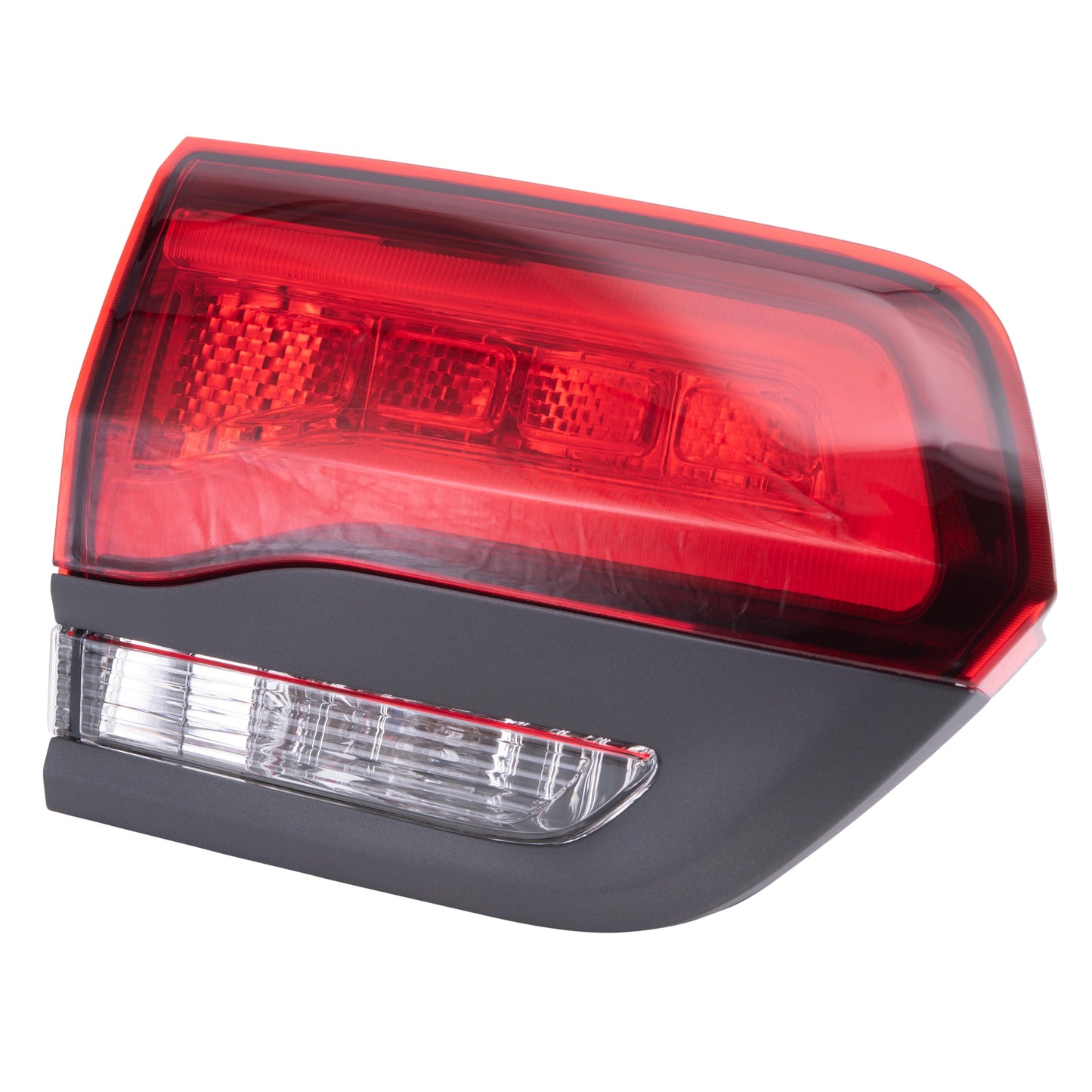 Combination Tail Light With Granite Bezel Without Platinum Insert Driver Left Liftgate Mounted For 2014-2021 Jeep Grand Cherokee Altitude/Laredo/Limited/Overland/Summit LH 2022 Jeep Grand Cherokee WK Altitude/Laredo/Limited/Overland/Summit 80th Anniversar