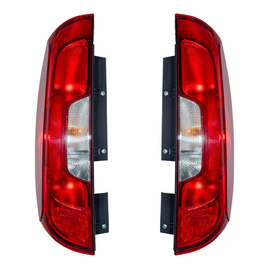 Combination Tail Light Assembly Set Driver Left Passenger Right For 2015-2022 RAM ProMaster City
