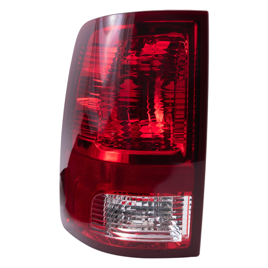 Combination Tail Light Unit Standard Type Driver Side Left for 2009-2010 Dodge RAM 1500 2010 Dodge RAM 2500/3500 2011-2018 RAM 1500/2500/3500 2019-2023 RAM 1500 Classic