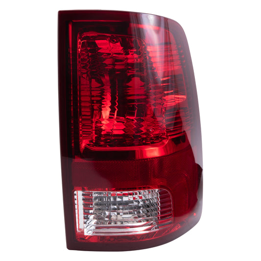 Combination Tail Light Unit Standard Type Passenger Side Right for 2009-2010 Dodge RAM 1500 2010 Dodge RAM 2500/3500 2011-2018 RAM 1500/2500/3500 2019-2023 RAM 1500 Classic