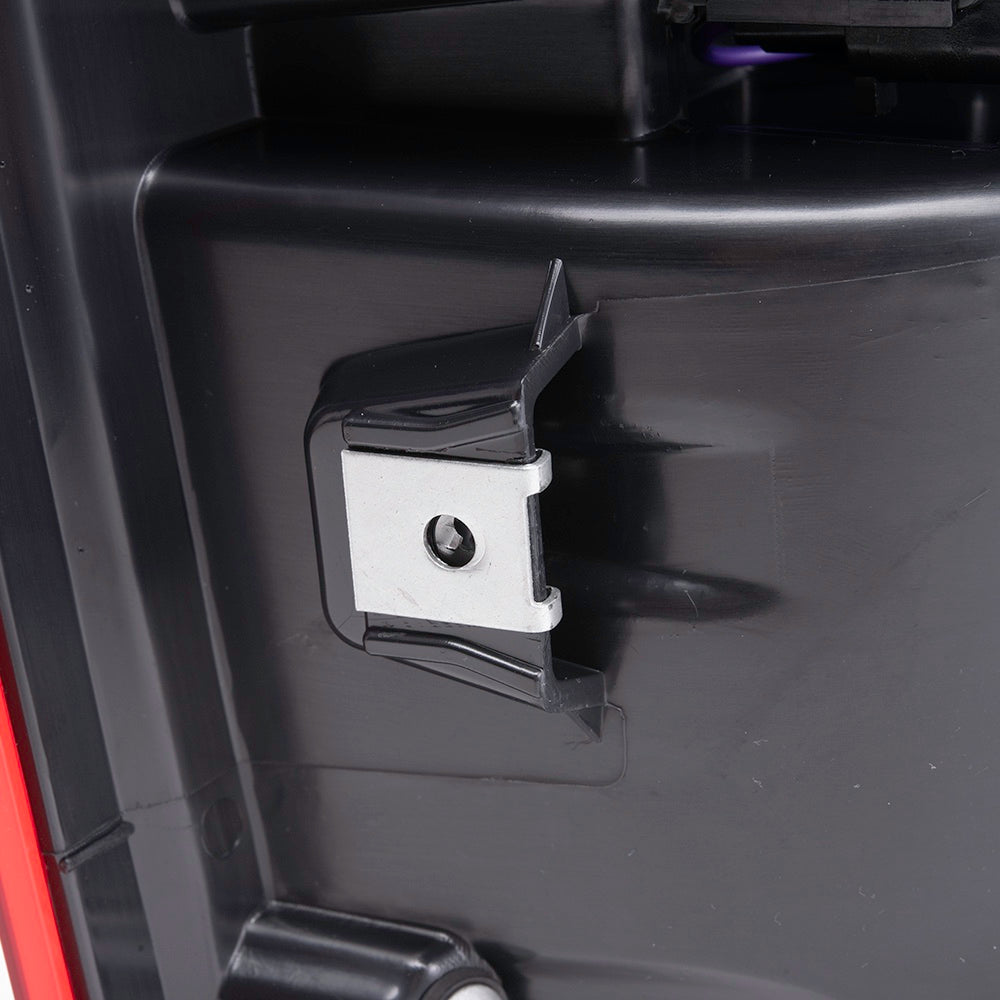 Brock Replacement Driver Left LED Combination Tail Light Assembly With Black Trim Compatible With 2013-2018 RAM Pickup 2019-2023 RAM 1500 Classic