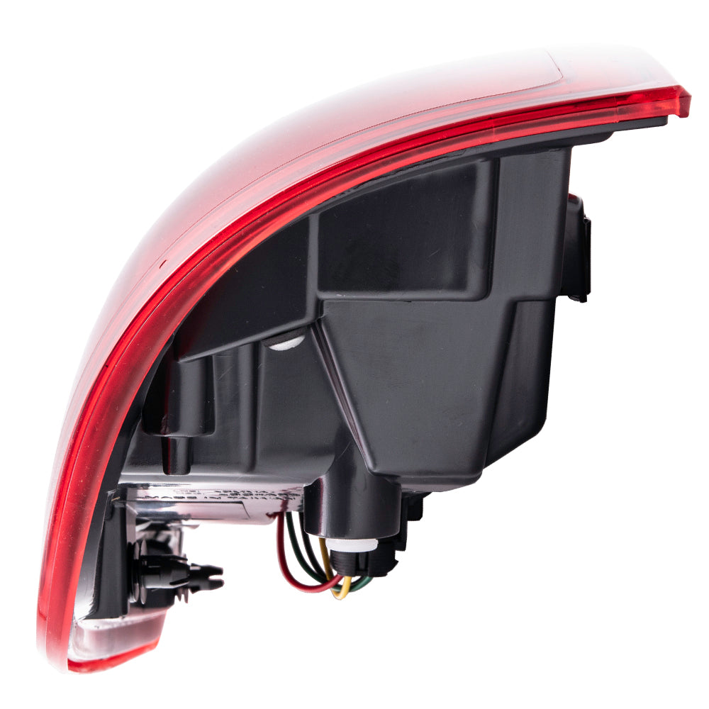 Brock Replacement Passenger Right LED Combination Tail Light Assembly With Black Trim Compatible With 2013-2018 RAM Pickup 2019-2023 RAM 1500 Classic