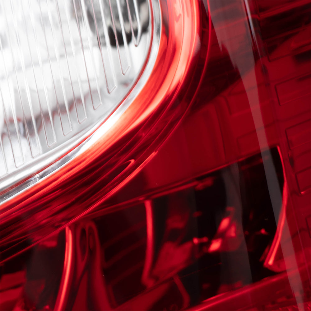 Brock Replacement Set Driver and Passenger LED Tail Lights Compatible with 2011-2016 Town & Country Van 5182531AE 5182530AE