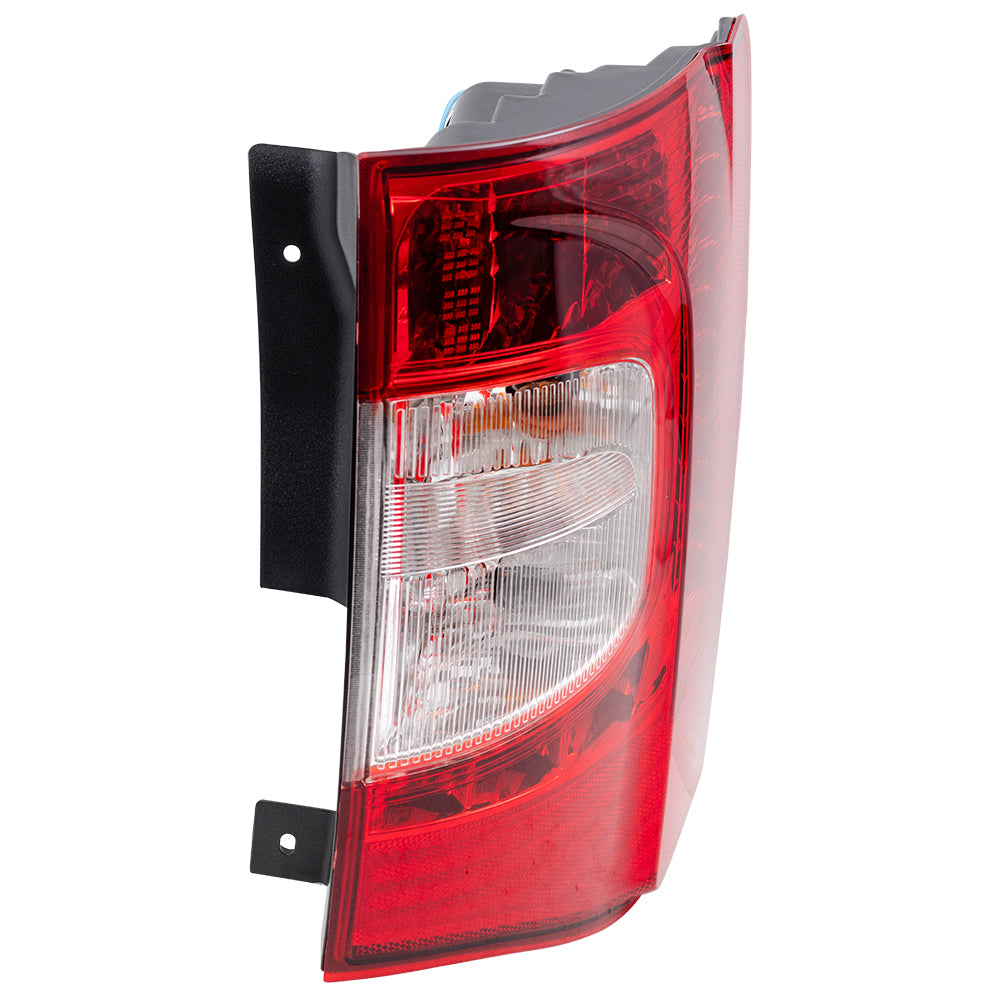 Brock Replacement Passenger LED Tail Light Compatible with 2011-2016 Town & Country Van 5182530AE