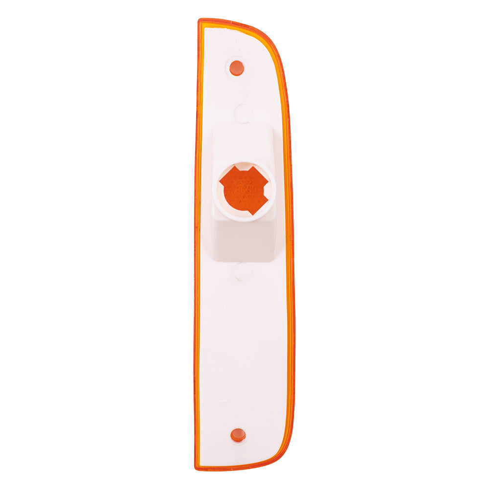 Brock Side Marker Light for 97-01 Jeep Cherokee Drivers Park Signal Lamp Lens 55055147