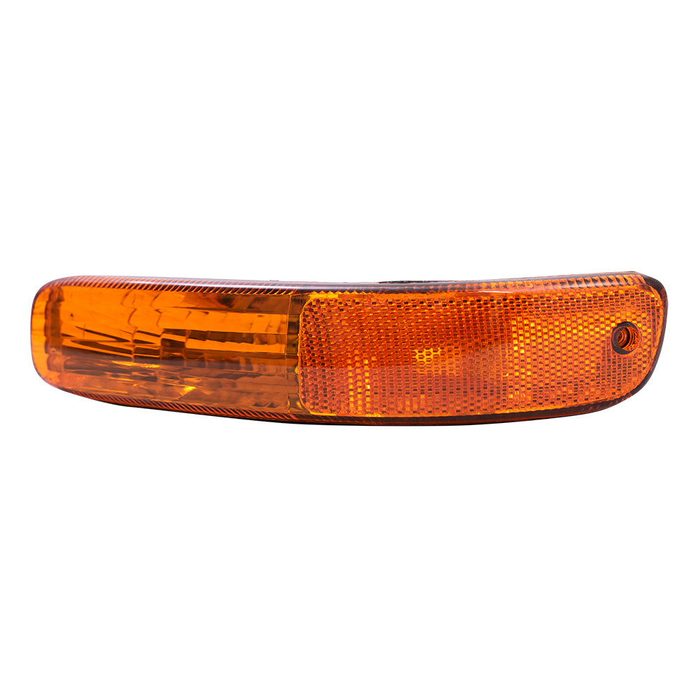Brock Replacement Driver Park Signal Side Marker Light Compatible with 2002-2004 Liberty 55155911AC
