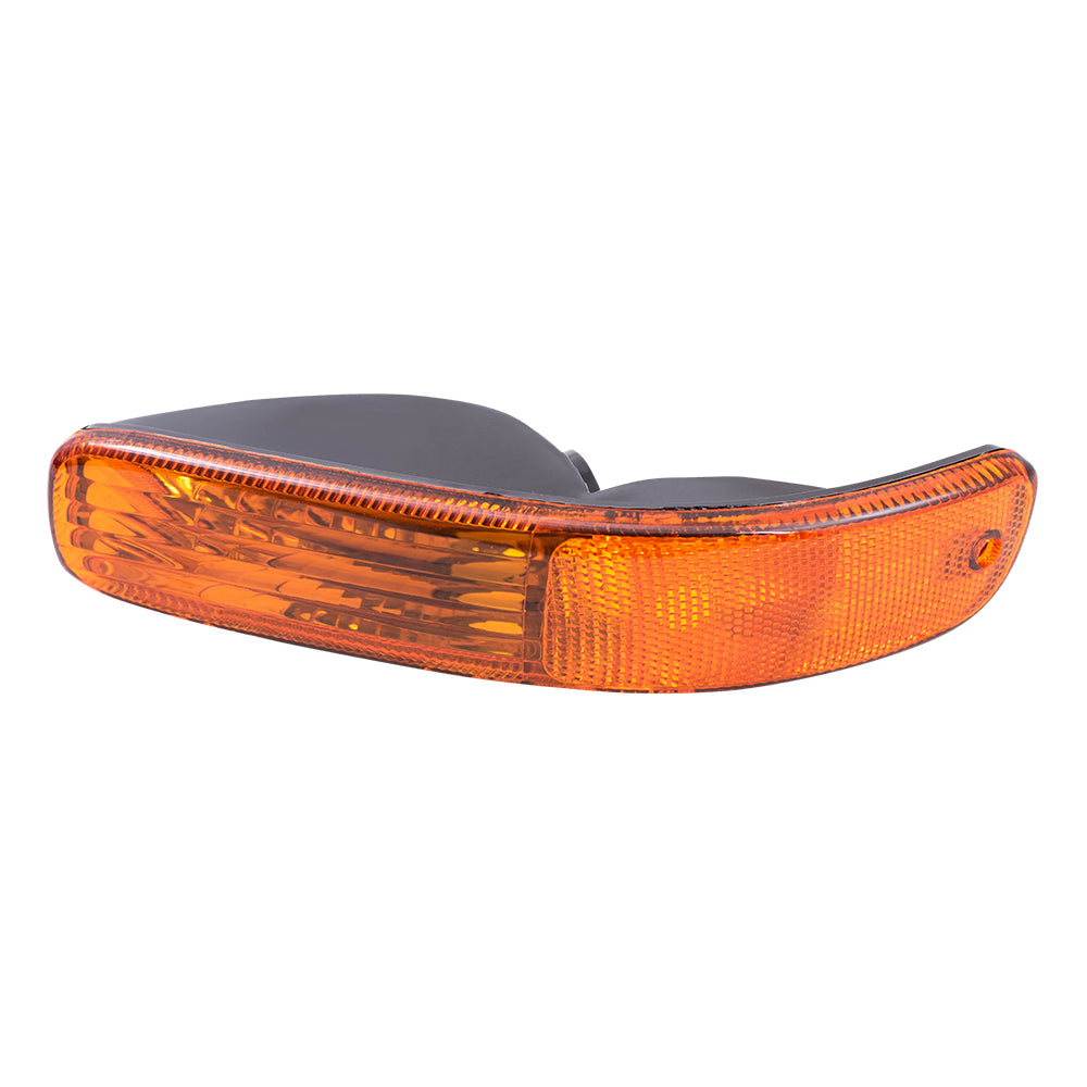Brock Replacement Driver Park Signal Side Marker Light Compatible with 2002-2004 Liberty 55155911AC