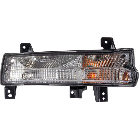 Combination Park/Signal Light Assembly Bumper Mounted Passenger Side Right For 2017-2021 Jeep Compass