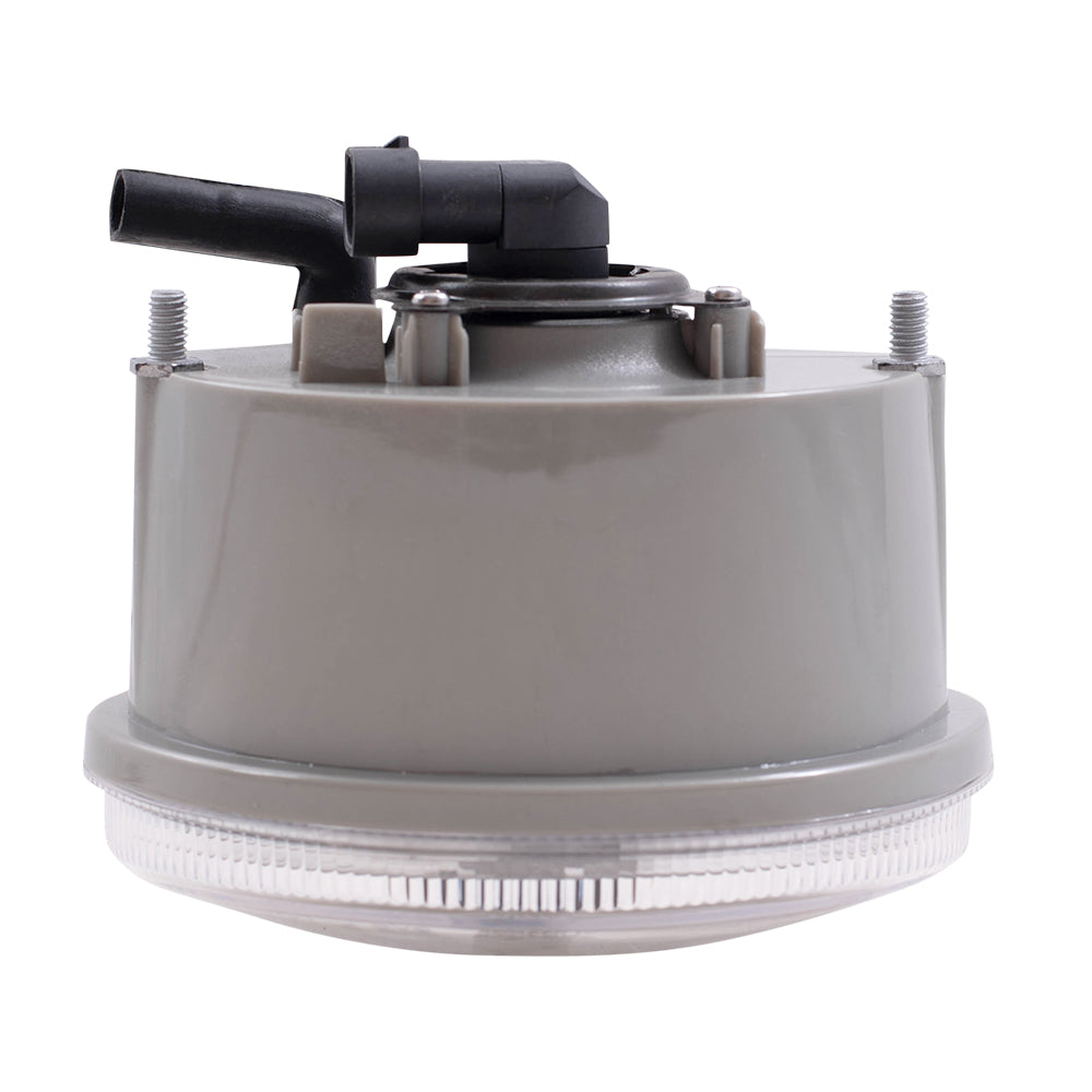 Brock Replacement Fog Light Lamp Compatible with 99-04 Caravan Grand Caravan 98-99 Town & Country 4805046AC