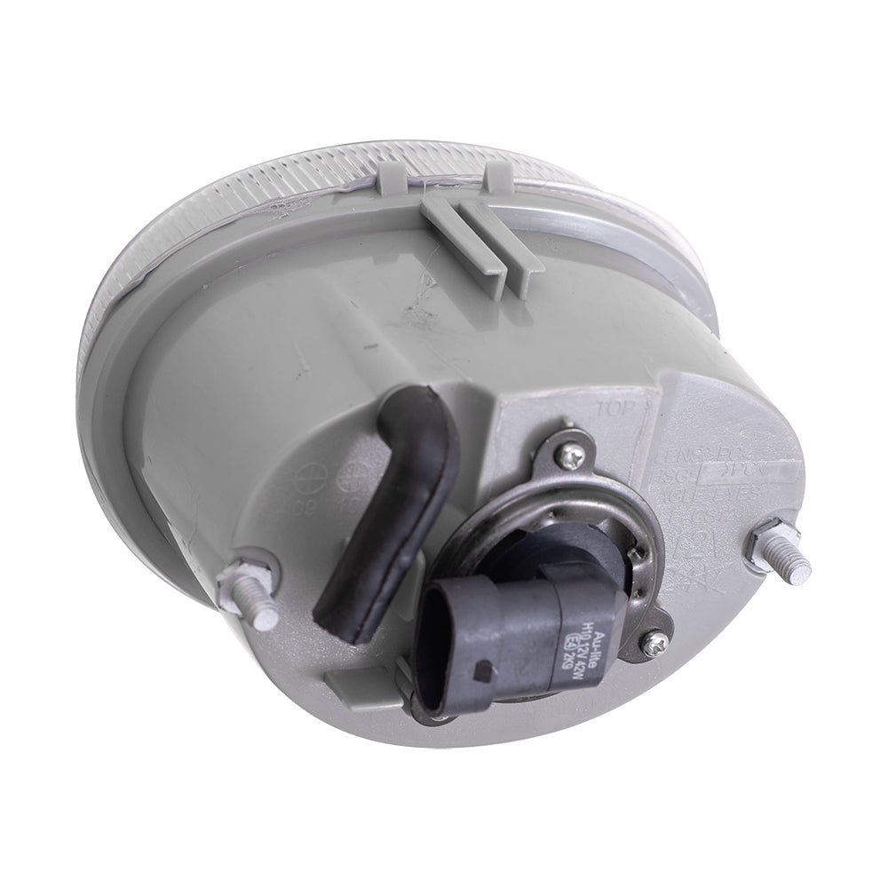 Brock Replacement Fog Light Lamp Compatible with 99-04 Caravan Grand Caravan 98-99 Town & Country 4805046AC