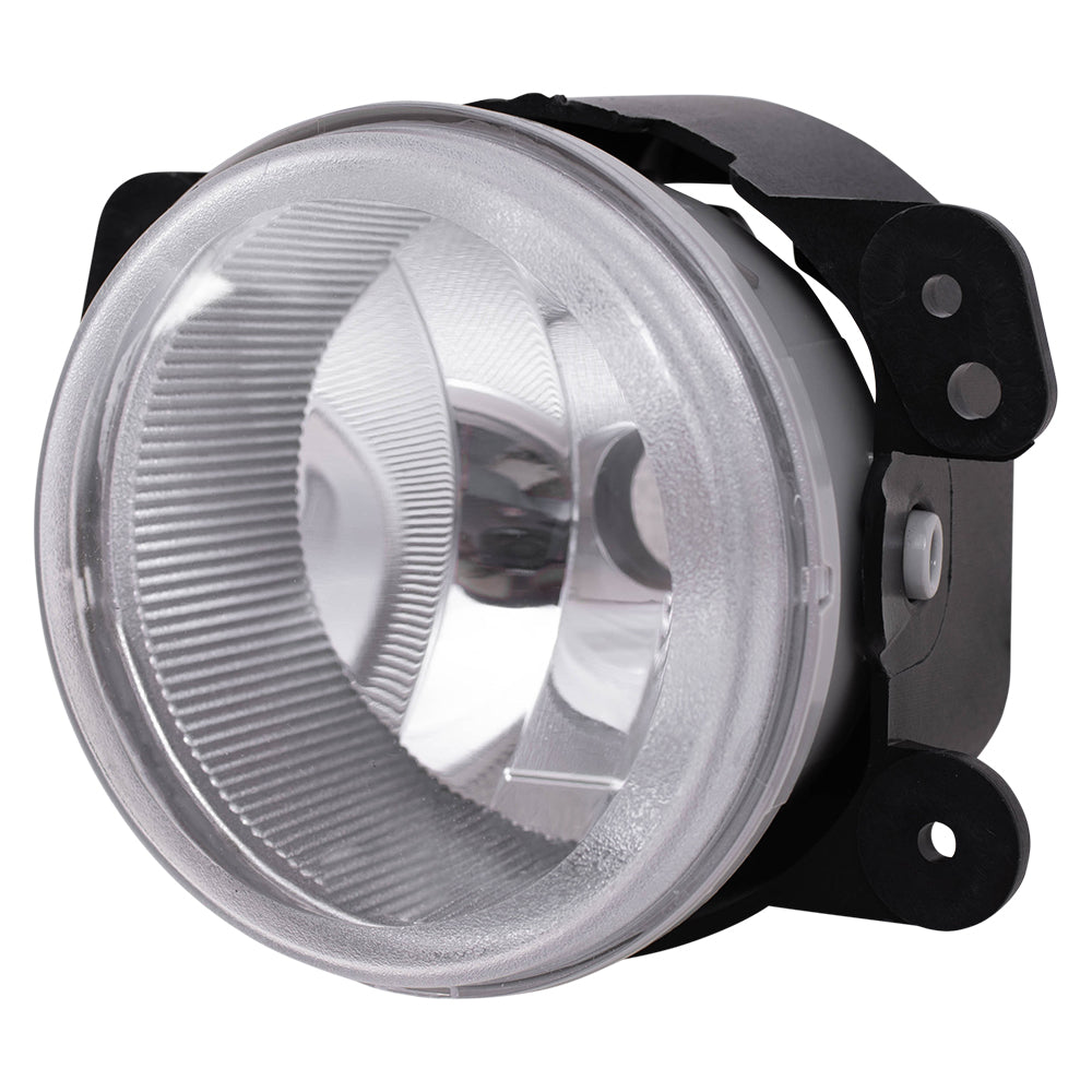 Brock Replacement Fog Light Unit Set Compatible with Wrangler Wrangler JK Gladiator Cherokee Grand Cherokee Journey Charger 5182026AA