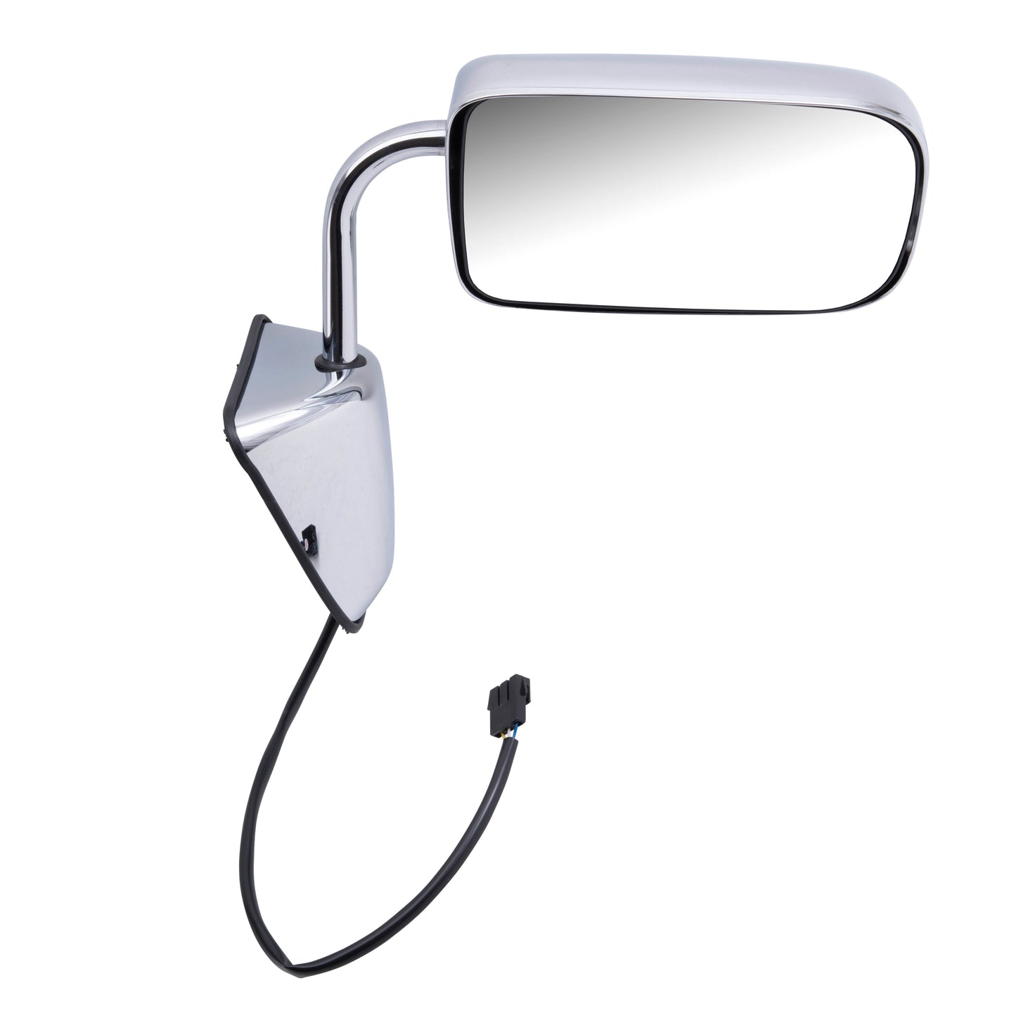 Mirror for 88-93 Dodge Ram Pickup Truck Ramcharger Passengers Side Power Chrome