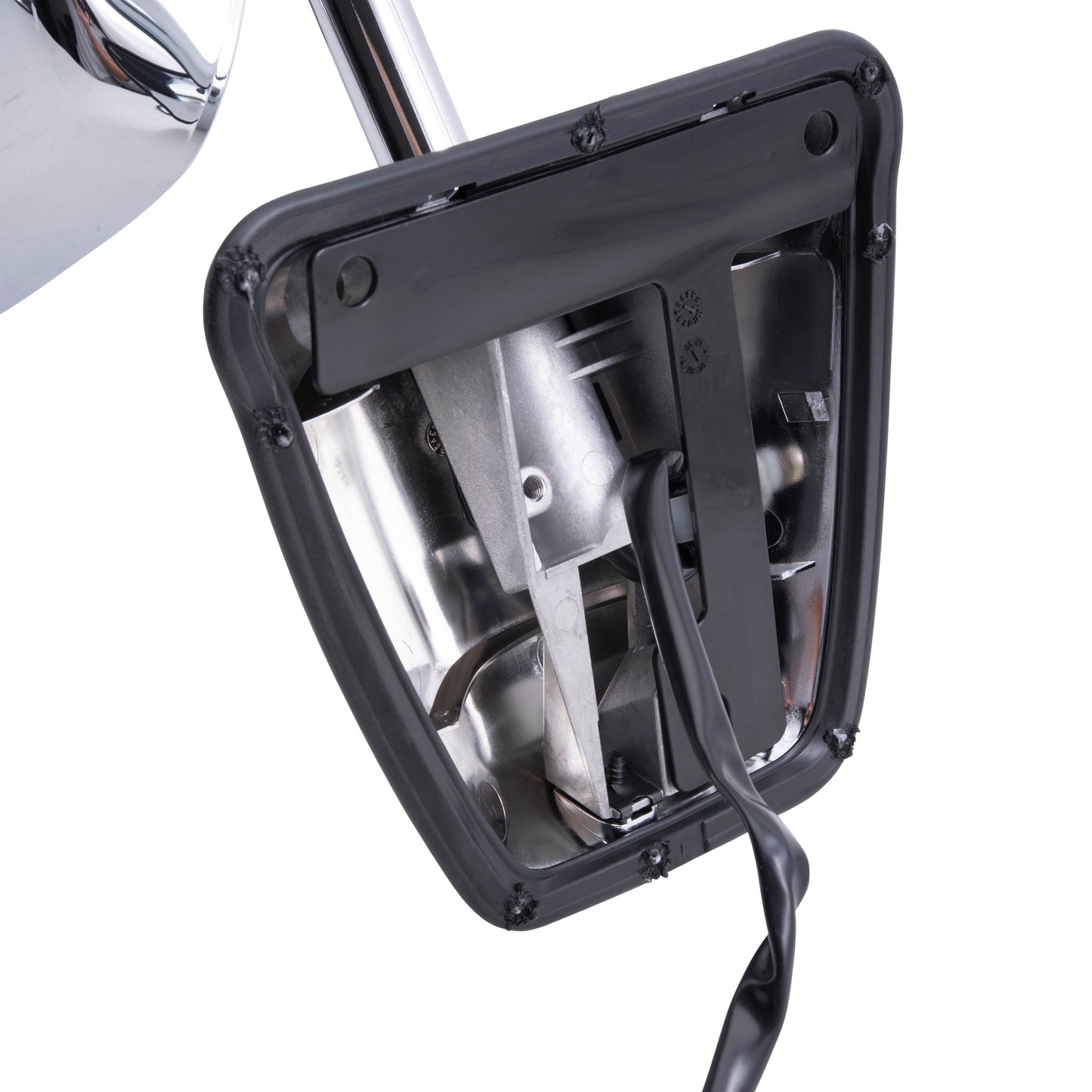 Mirror for 88-93 Dodge Ram Pickup Truck Ramcharger Passengers Side Power Chrome