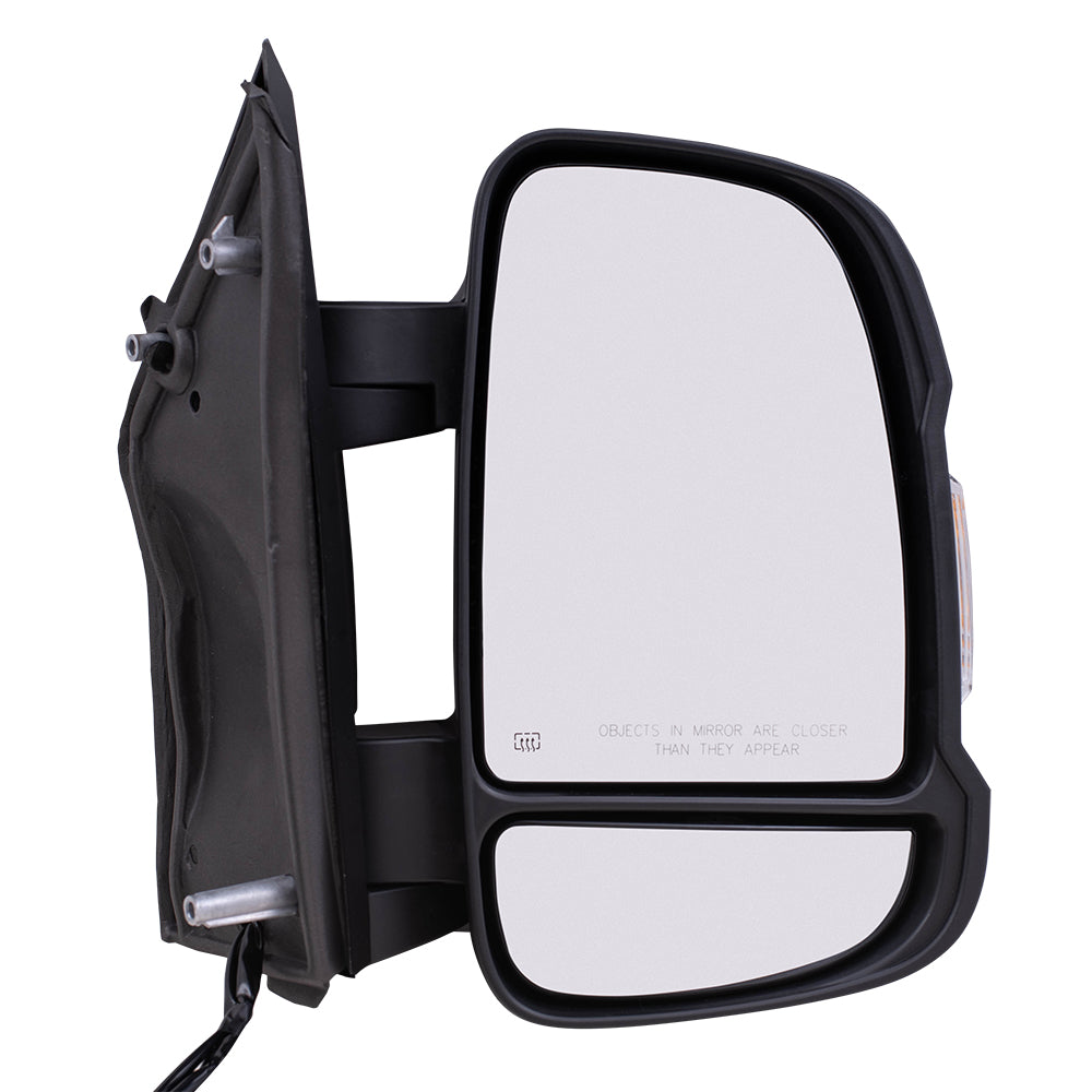 Brock Replacement Set Power Folding Mirrors Heated Compatible with 2014 2015 2016 2017 2018 2019 Promaster Van
