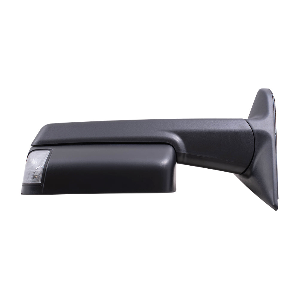Brock Replacement Driver and Passenger Side Power Tow Mirrors with Heat, Signal and Puddle Light without Memory Compatible with 2013-2018 1500/2500/3500/4500/5500 & 2019-2021 1500 Classic