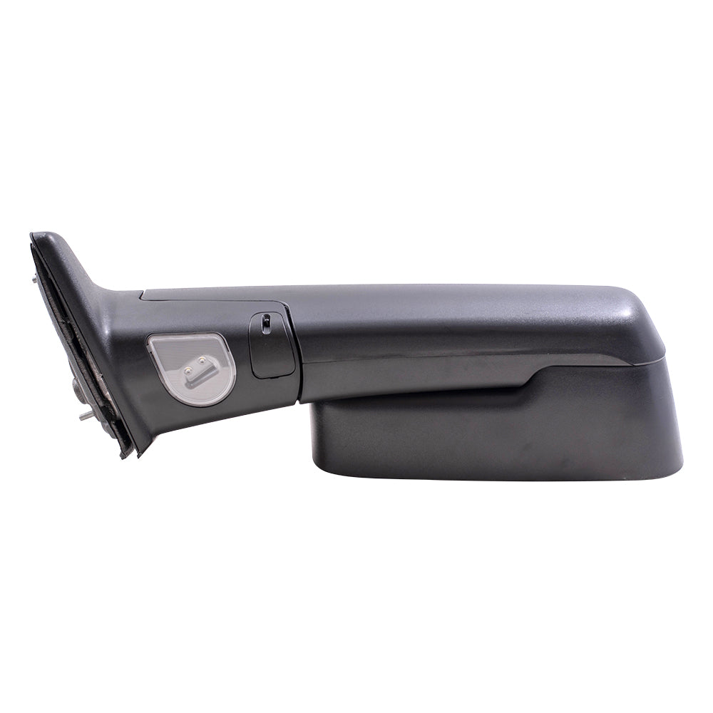 Brock Replacement Driver and Passenger Side Power Tow Mirrors with Heat, Signal and Puddle Light without Memory Compatible with 2013-2018 1500/2500/3500/4500/5500 & 2019-2021 1500 Classic
