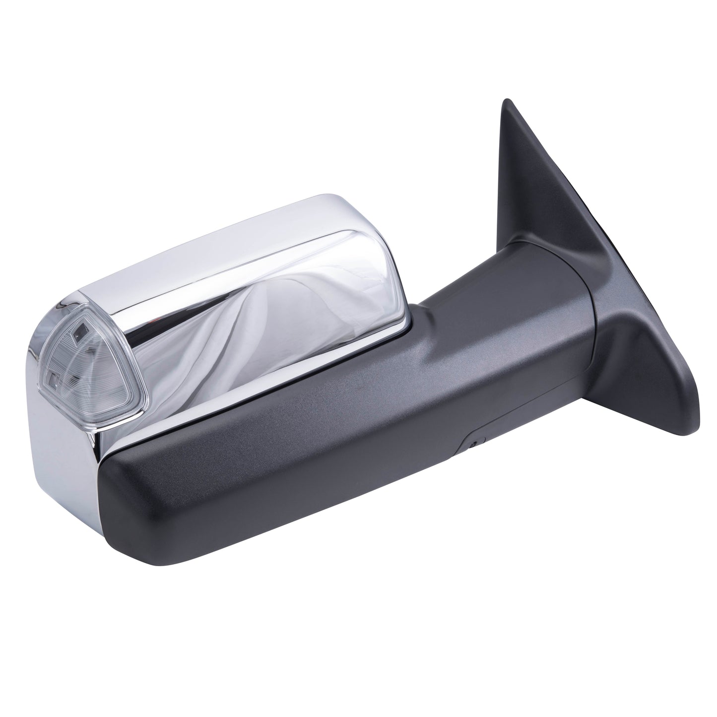 Brock Replacement Passenger Side Power Tow Mirror with Heat, Signal, Puddle Light and Memory Compatible with 2013-2018 1500/2500/3500 & 2019-2021 1500 Classic
