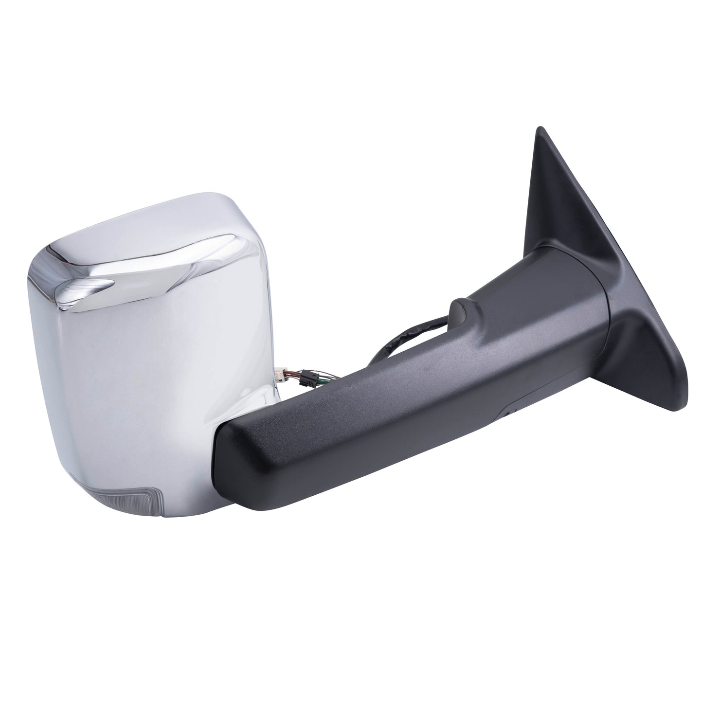 Brock Replacement Passenger Side Power Tow Mirror with Heat, Signal, Puddle Light and Memory Compatible with 2013-2018 1500/2500/3500 & 2019-2021 1500 Classic