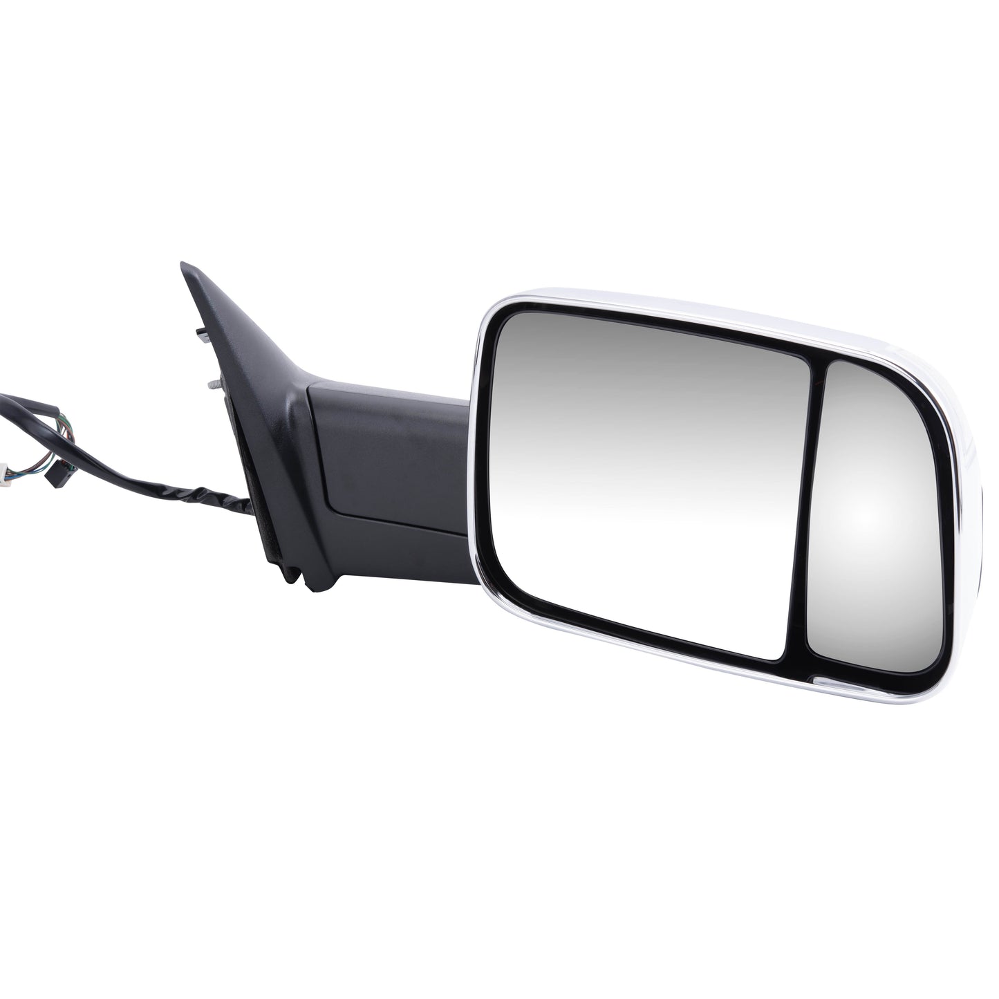 Brock Replacement Passenger Side Power Tow Mirror with Heat, Signal, Puddle Light and Memory Compatible with 2013-2018 1500/2500/3500 & 2019-2021 1500 Classic