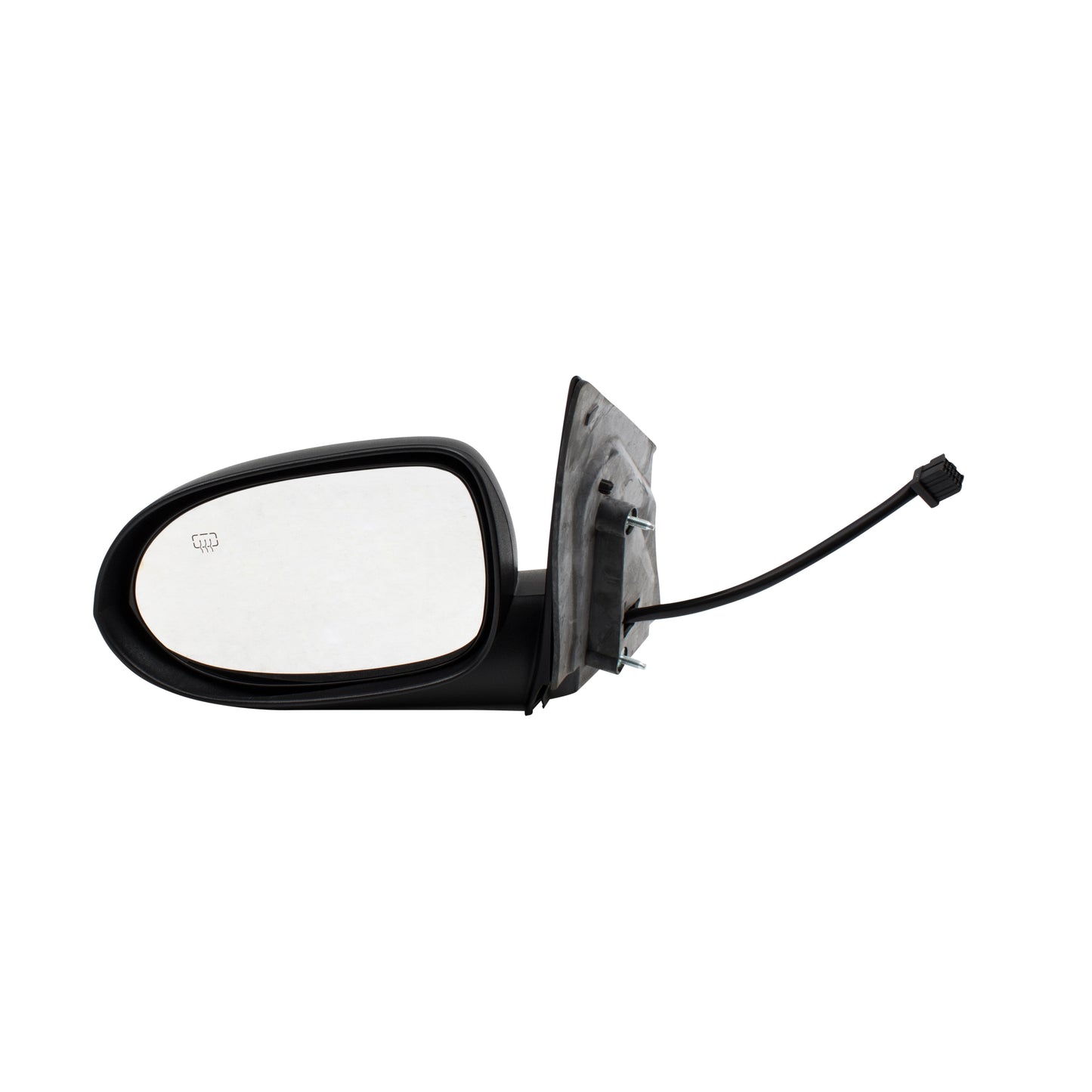 2007-2012 Dodge Caliber Power Mirror Textured Black Non-Folding With Heat Set LH+RH