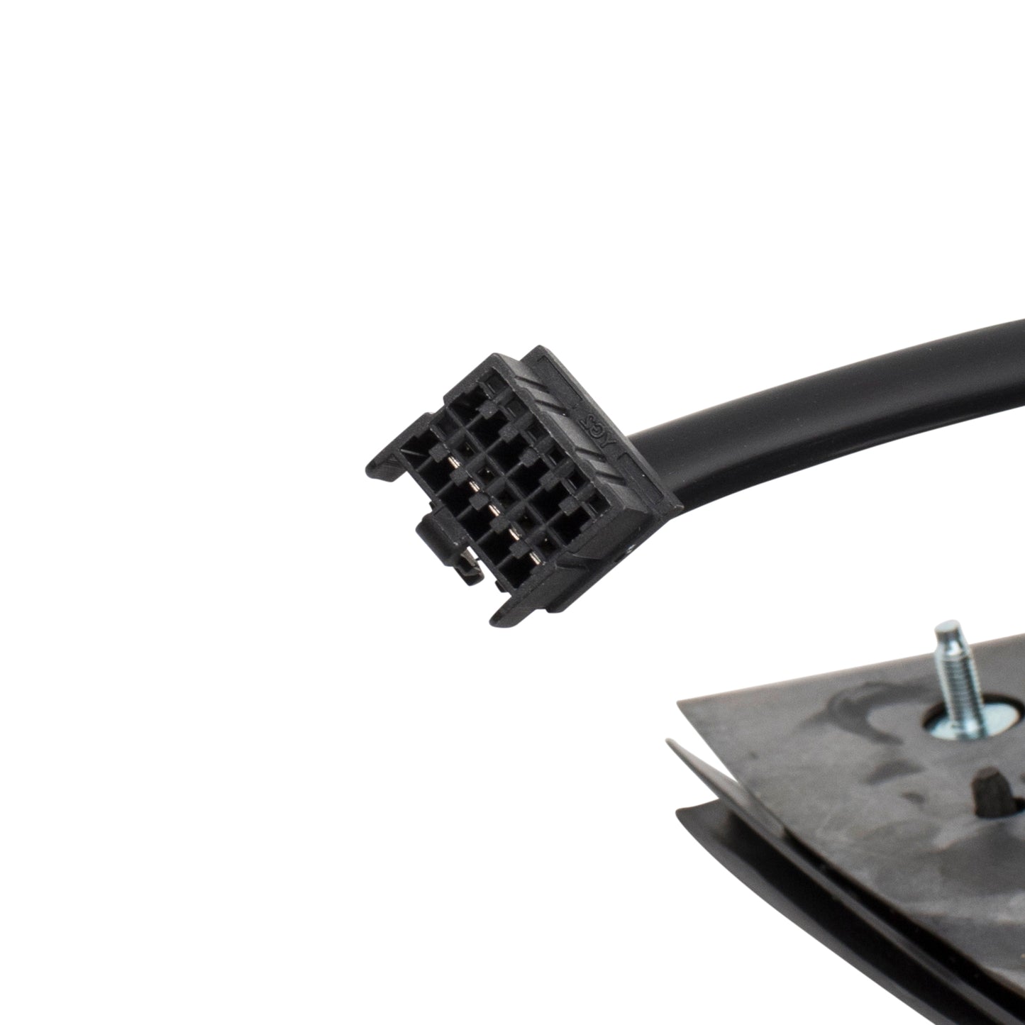 2007-2012 Dodge Caliber Power Mirror Textured Black Non-Folding With Heat Set LH+RH