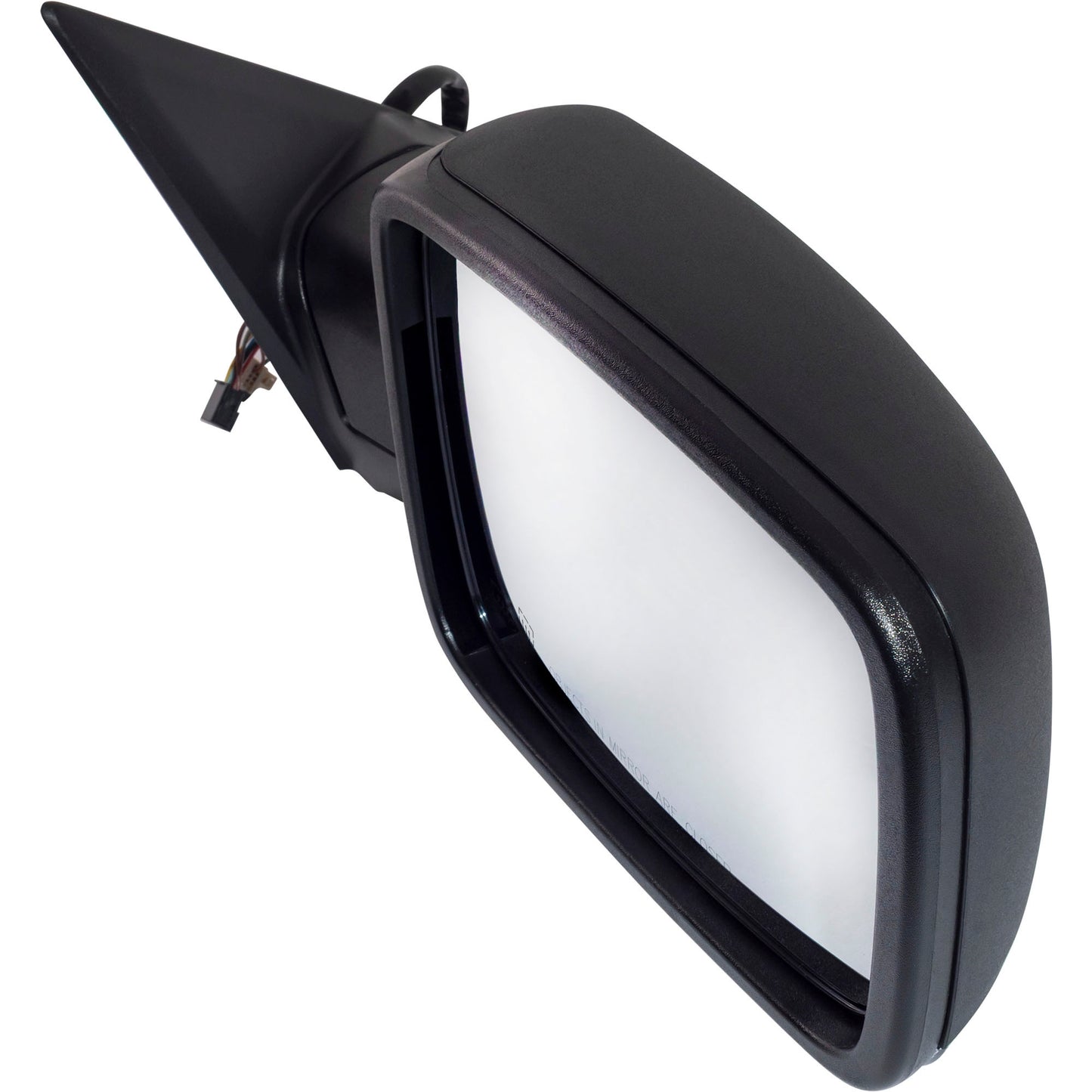 6 X 9 Power Door Mirror Textured Black With Heat-LED Turn Signal Light-Puddle Light-Power Folding-Temperature Sensor Driver Left Passenger Right for 2013 RAM 1500 Without Towing Package 2013 RAM 2500 Without Towing Package