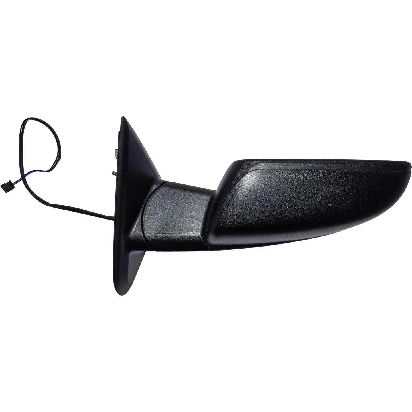 6 X 9 Power Door Mirror Textured Black With Heat-Manual Folding-Without Auto Dimming Driver Left for 2009-2010 Dodge RAM 1500/2500 2011-2012 RAM 1500/2500 Without Towing Package