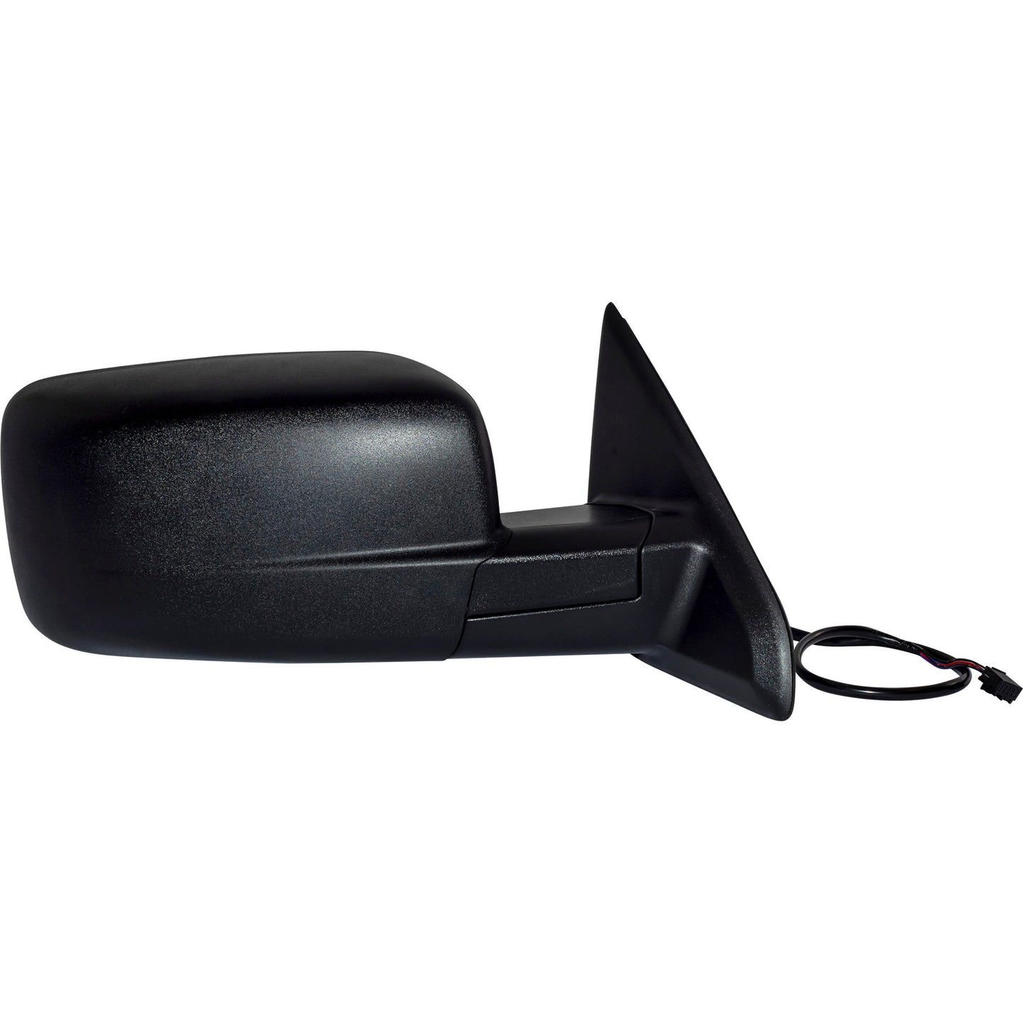 6 X 9 Power Door Mirror Textured Black With Heat-Manual Folding-Without Auto Dimming Driver Left Passenger Right for 2009-2010 Dodge RAM 1500/2500 2011-2012 RAM 1500/2500 Without Towing Package