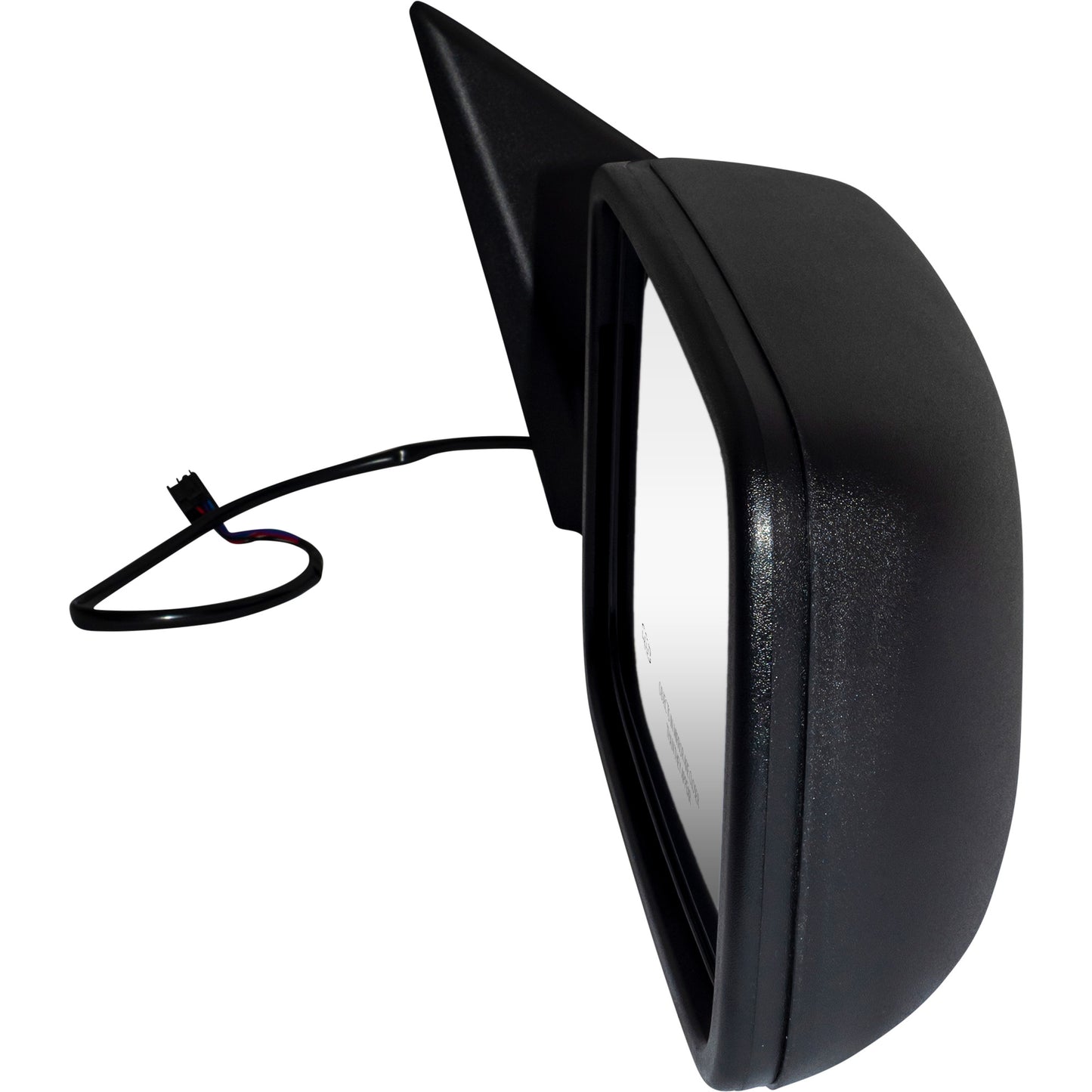 6 X 9 Power Door Mirror Textured Black Cover With Heat-Manual Folding-Without Auto Dimming Passenger Right 2009-2010 Dodge RAM 1500/2500 2011-2012 RAM 1500/2500 Without Towing Package