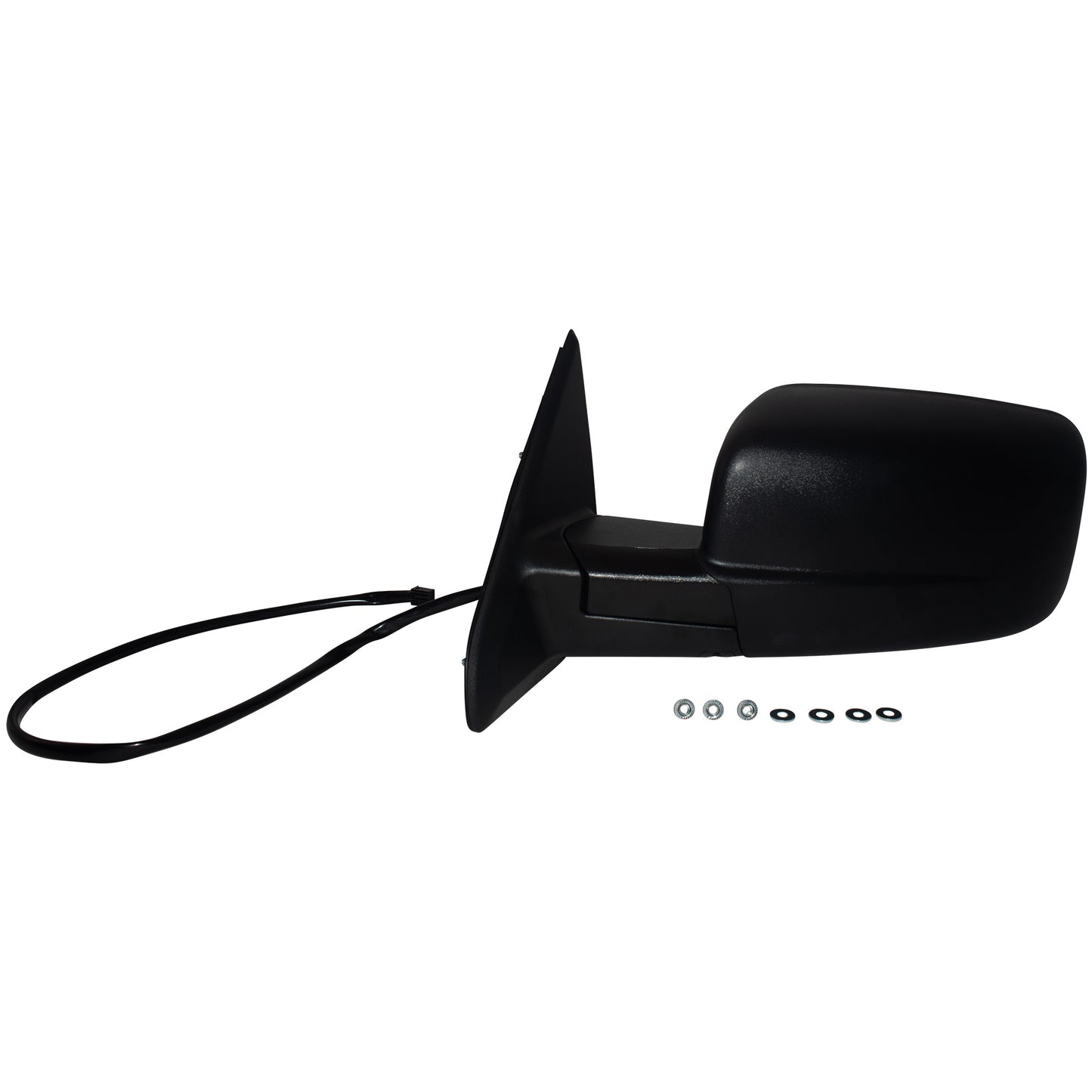 Power Mirror Textured Black With Heat-Manual Folding-Temperature Sensor Without Auto Dimming Driver Left Passenger Right 6X9 Non-Towing for 2014-2018 RAM 1500 2019-2022 RAM 1500 2013-2018 RAM 2500