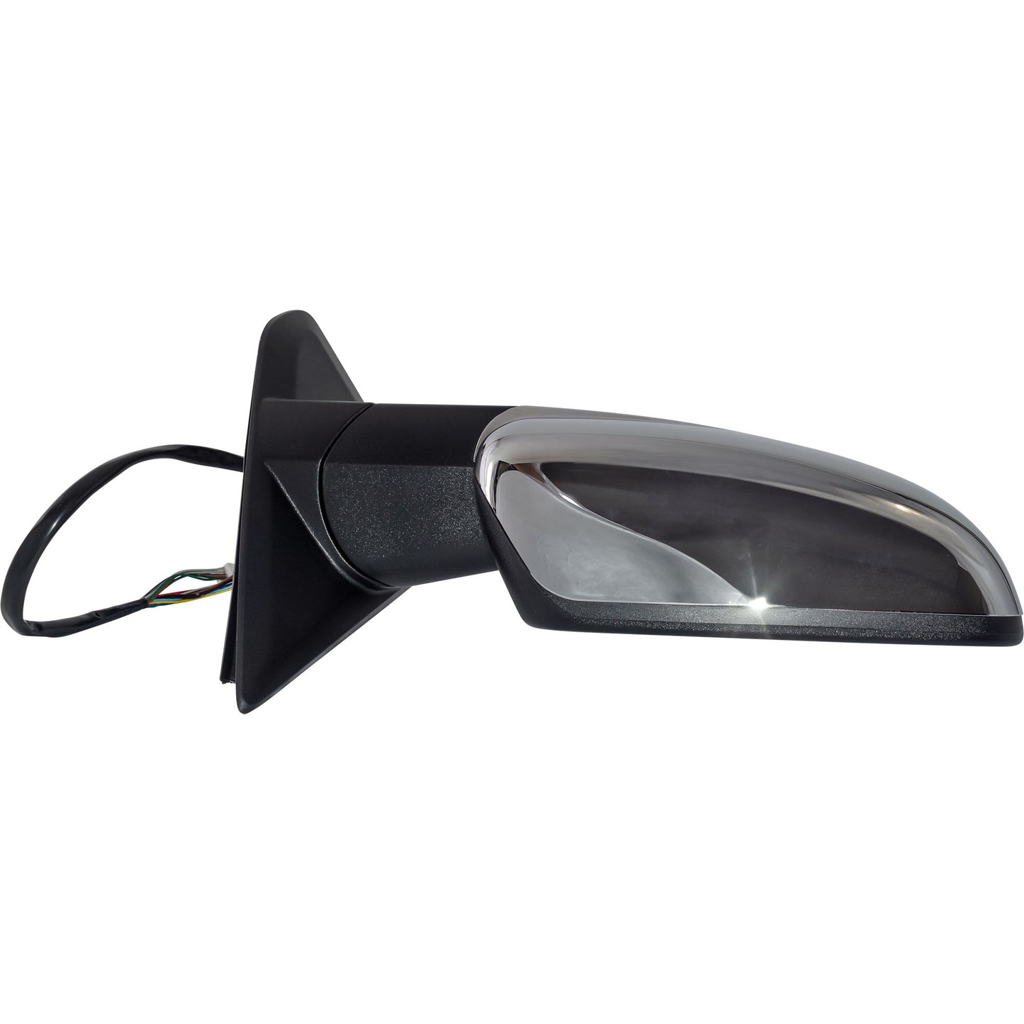 6 X 9 Power Door Mirror Chrome Cover With Heat-LED Turn Signal Light-Puddle Light-Power Folding- Without Auto Dimming Passenger Right for 2013 RAM 1500 Without Towing Package 2013 RAM 2500 Without Towing Package