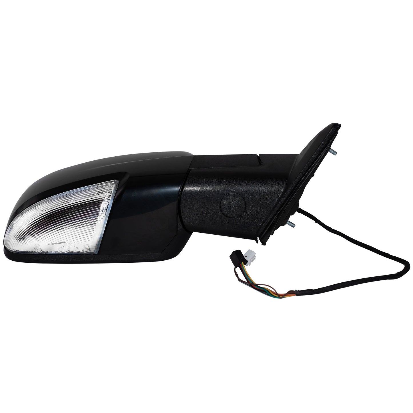 6 X 9 Power Door Mirror Paint to Match Black Cover With Heat-LED Turn Signal Light-Puddle Light-Manual Folding Without Auto Dimming Driver Left Passenger Right for 2009-2010 Dodge RAM 1500 Without Towing Package 2011-2012 RAM 1500 Without Towing Package
