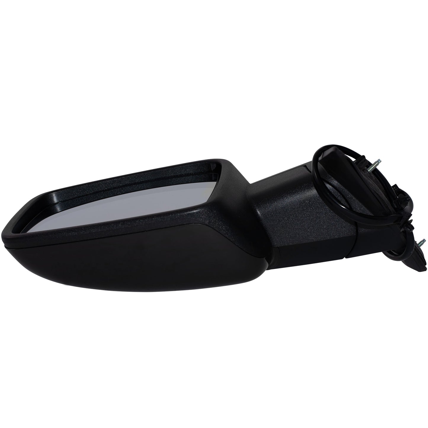 Power Door Mirror PTM Black With Heat-LED Signal-Puddle Light-Power Folding-LH Temperature Sensor Without Auto Dimming Set Driver Left Passenger Right for 6X9 Non-Towing 2013-2018 RAM 1500 2019-2020 RAM 1500 Classic 2018 RAM 2500