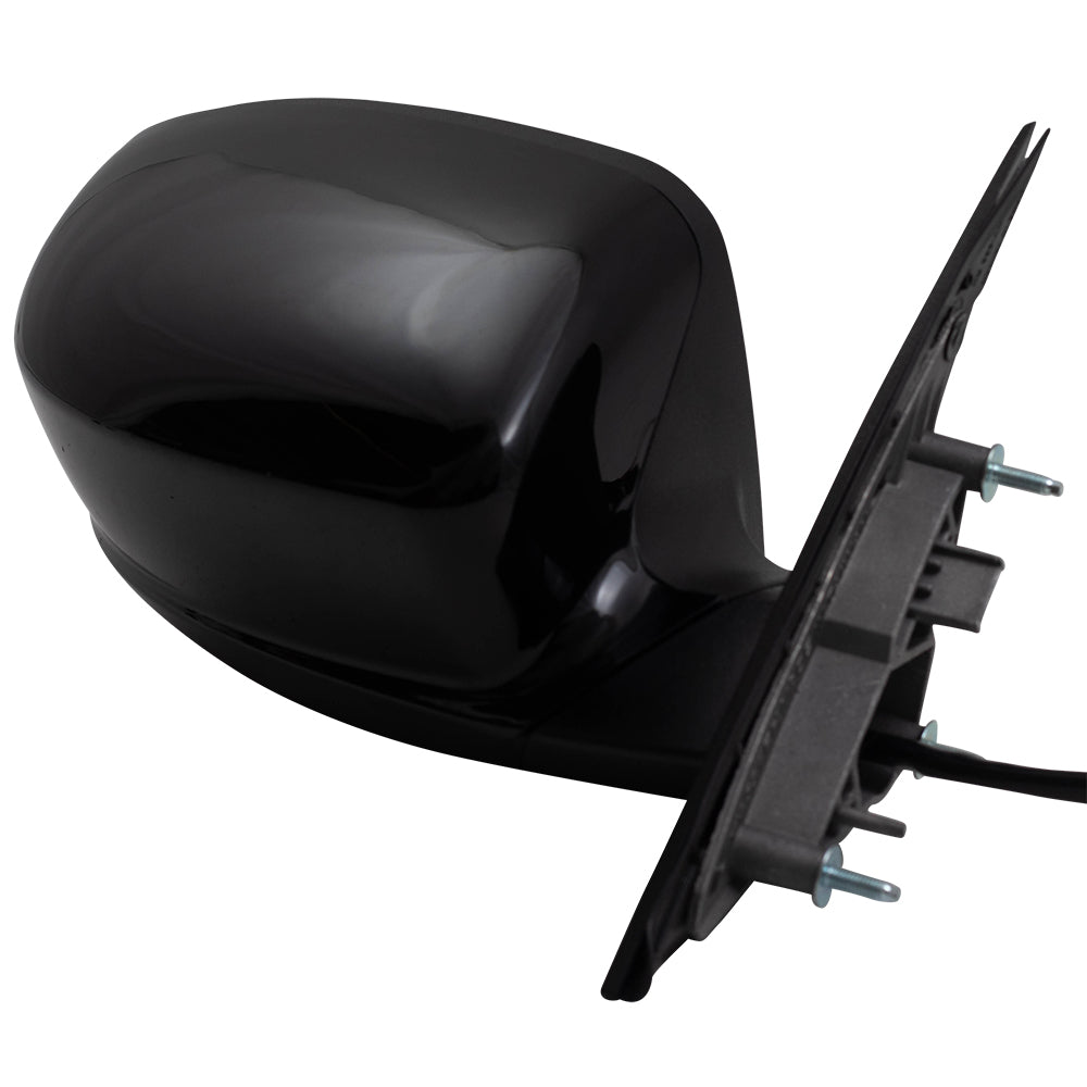 Replacement Set Pair Power Side View Mirrors Heated Blind Spot Detection Compatible with 2011-2018 Charger 1TG41DX8AJ 1TG40DX8AK
