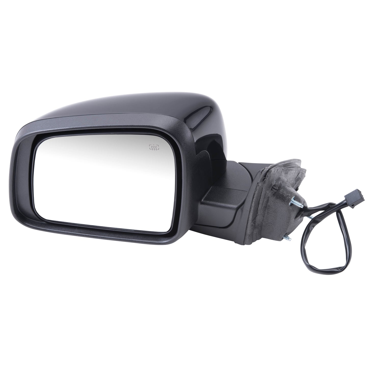 Replacement Driver Power Side View Mirror Heated Manual Folding Compatible with 2011-2018 Grand Cherokee 5SG19TZZAF