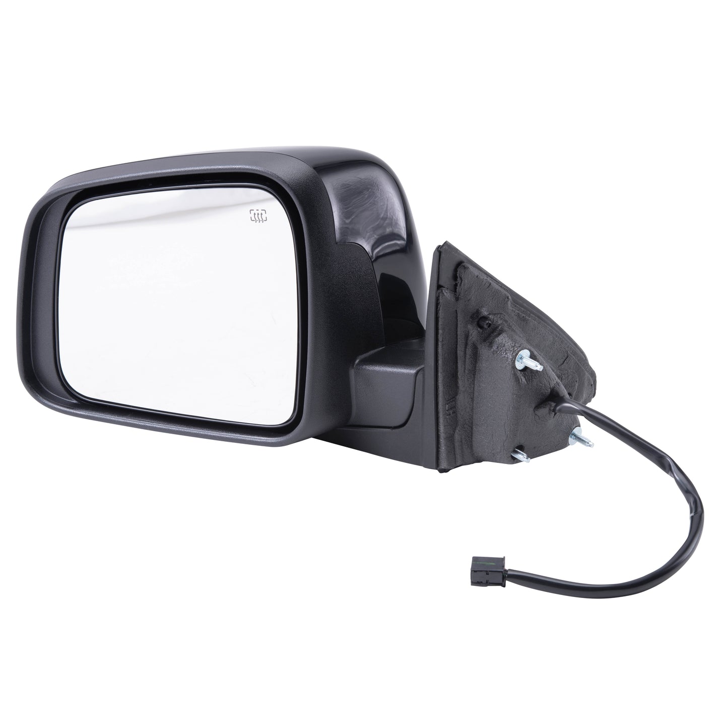 Replacement Driver Power Side View Mirror Heated Manual Folding Compatible with 2011-2018 Grand Cherokee 5SG19TZZAF